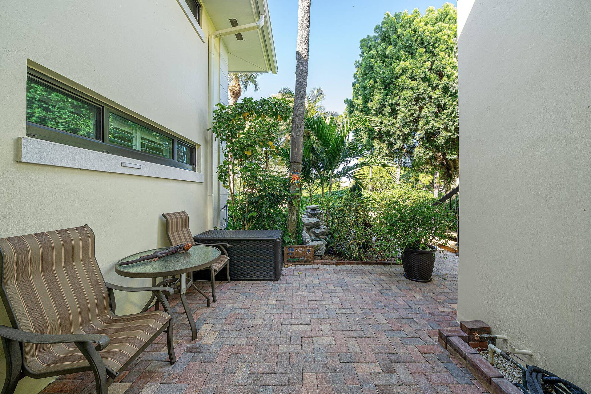 Open patio
