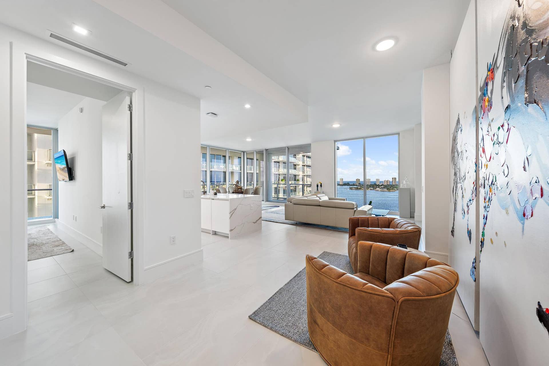 220 Lake Shore Drive, #1802, Lake Park, FL 33403 Living