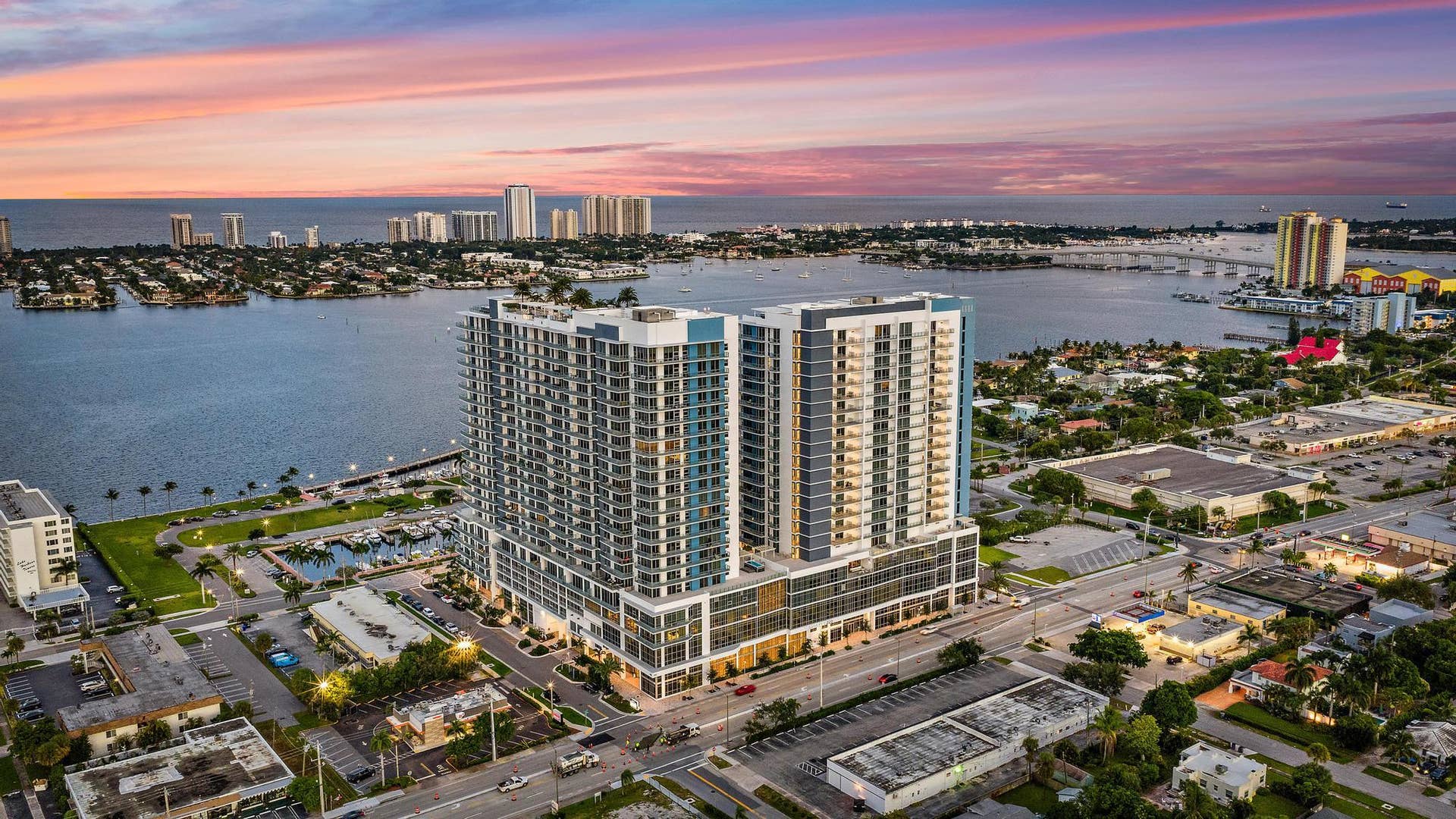 220 Lake Shore Drive, #1802, Lake Park, FL 33403 Aerial View