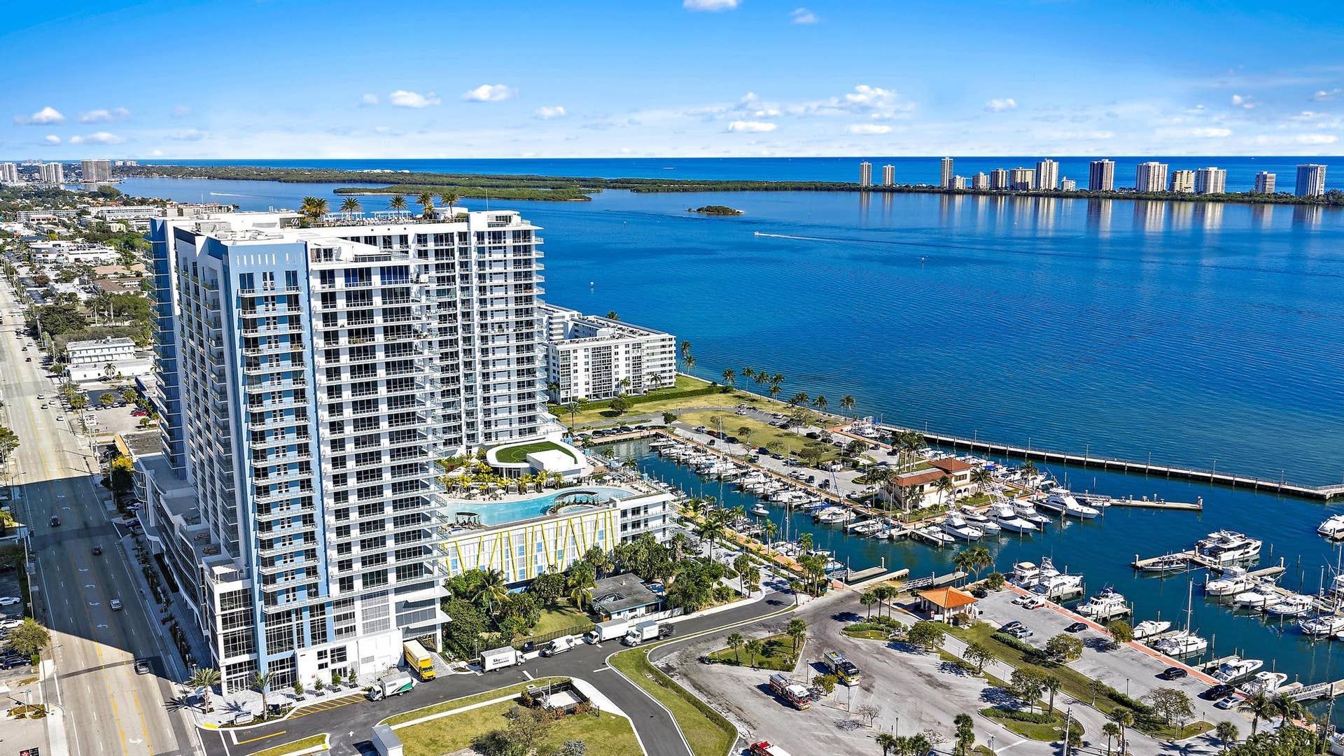 220 Lake Shore Drive, #1802, Lake Park, FL 33403 Aerial View