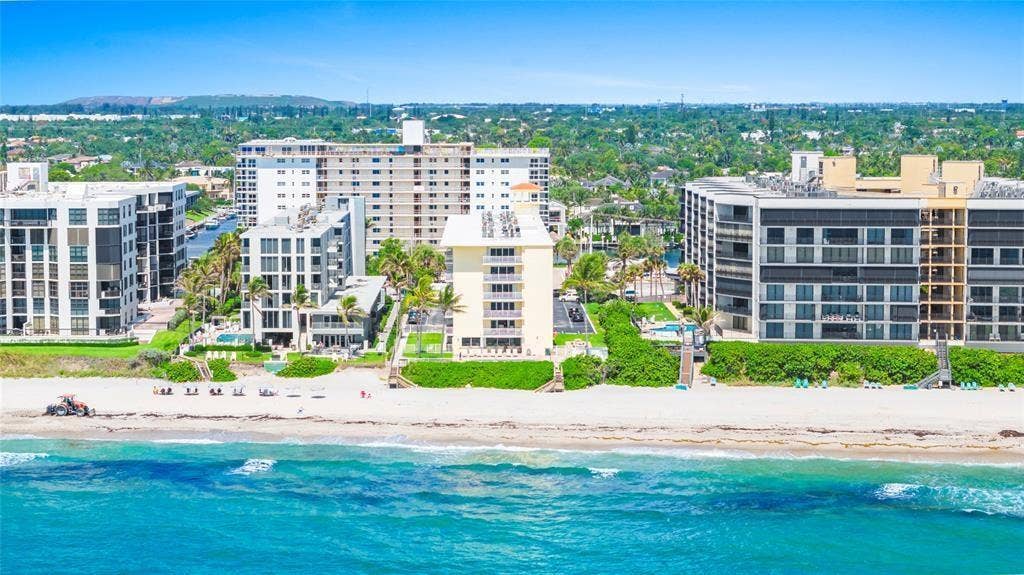 1161 HILLSBORO MILE, #305, Hillsboro Beach, FL 33062 AERIAL VIEW