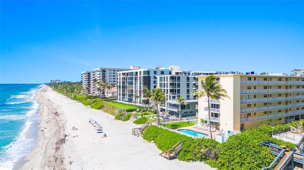1161 HILLSBORO MILE, #305, Hillsboro Beach, FL 33062 AERIAL VIEW