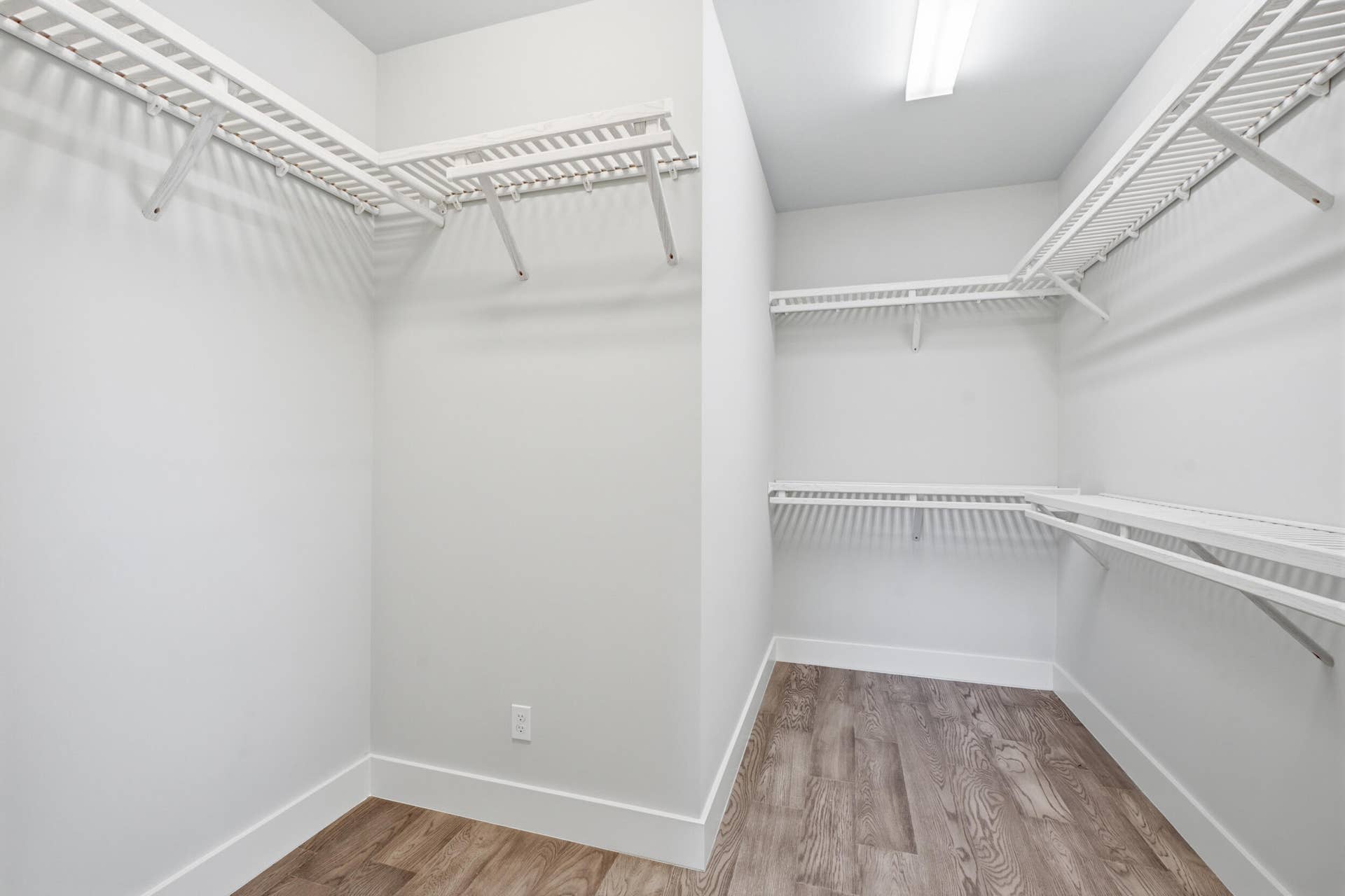 Primary walk in closet