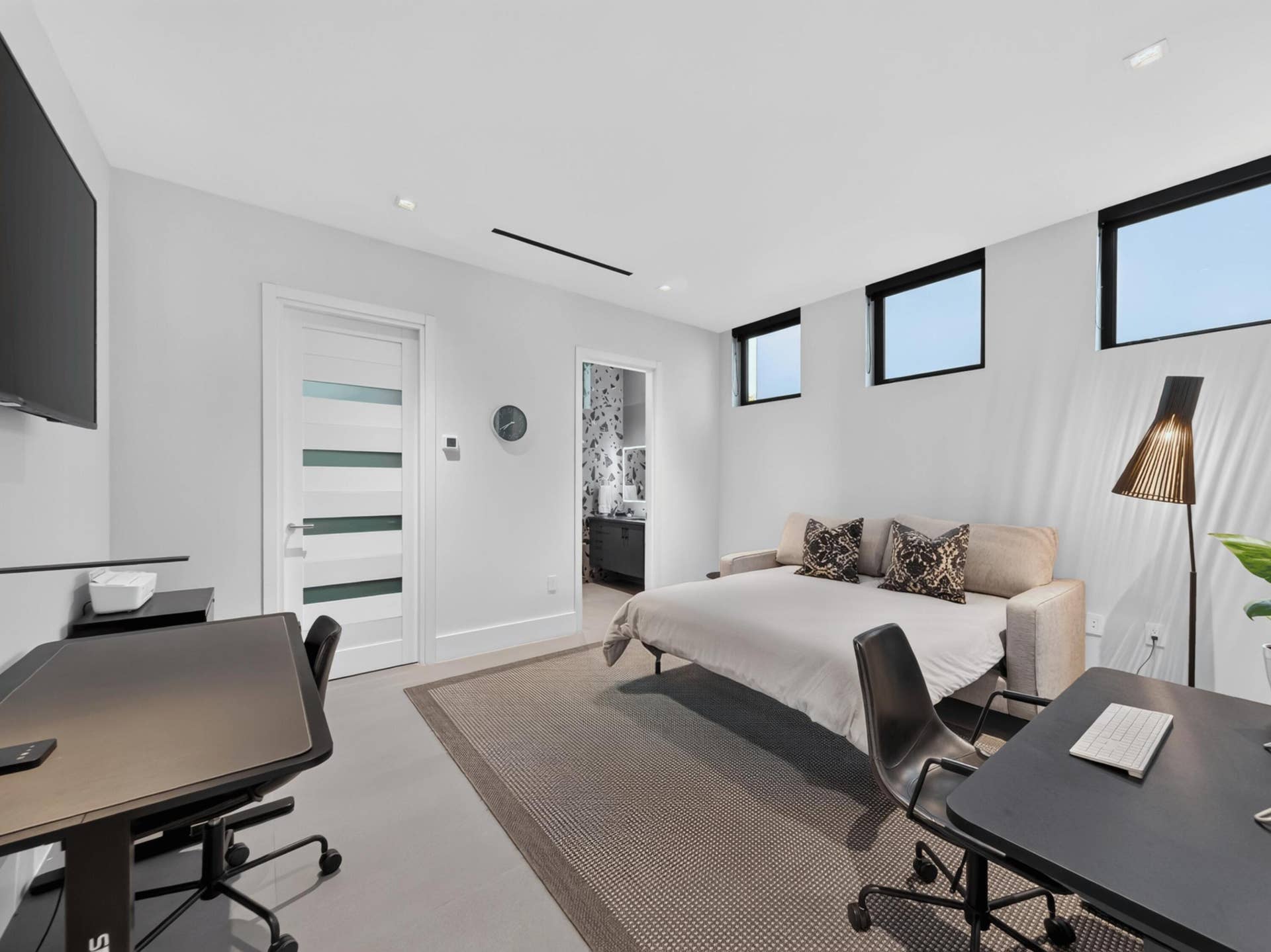 1736 SE 14TH Street, Fort Lauderdale, Fort Lauderdale, FL 33316 1st Floor Bedroom / Office / Den with Queen Sleeper Sofa