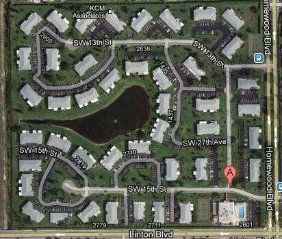 2920 SW 15TH Street, #202, Delray Beach, FL 33445 Map of community
