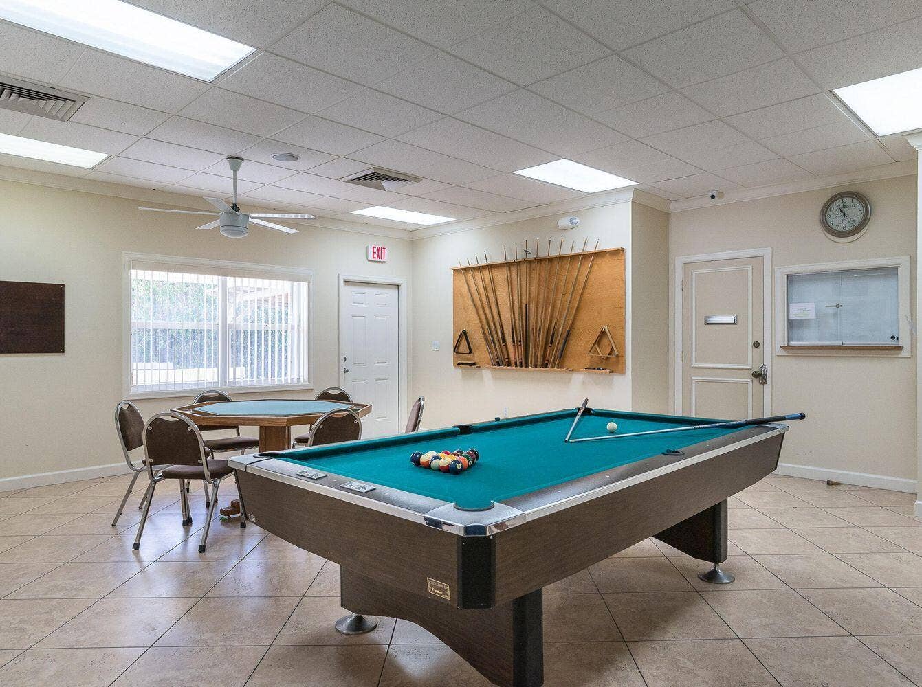 2920 SW 15TH Street, #202, Delray Beach, FL 33445 Billiards & Poker Table