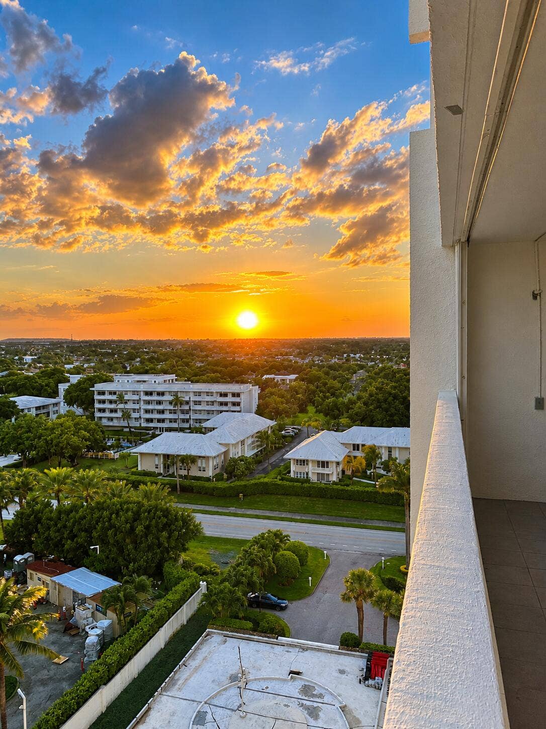 1200 S Ocean Boulevard, #11E, Boca Raton, FL 33432 Sunset view