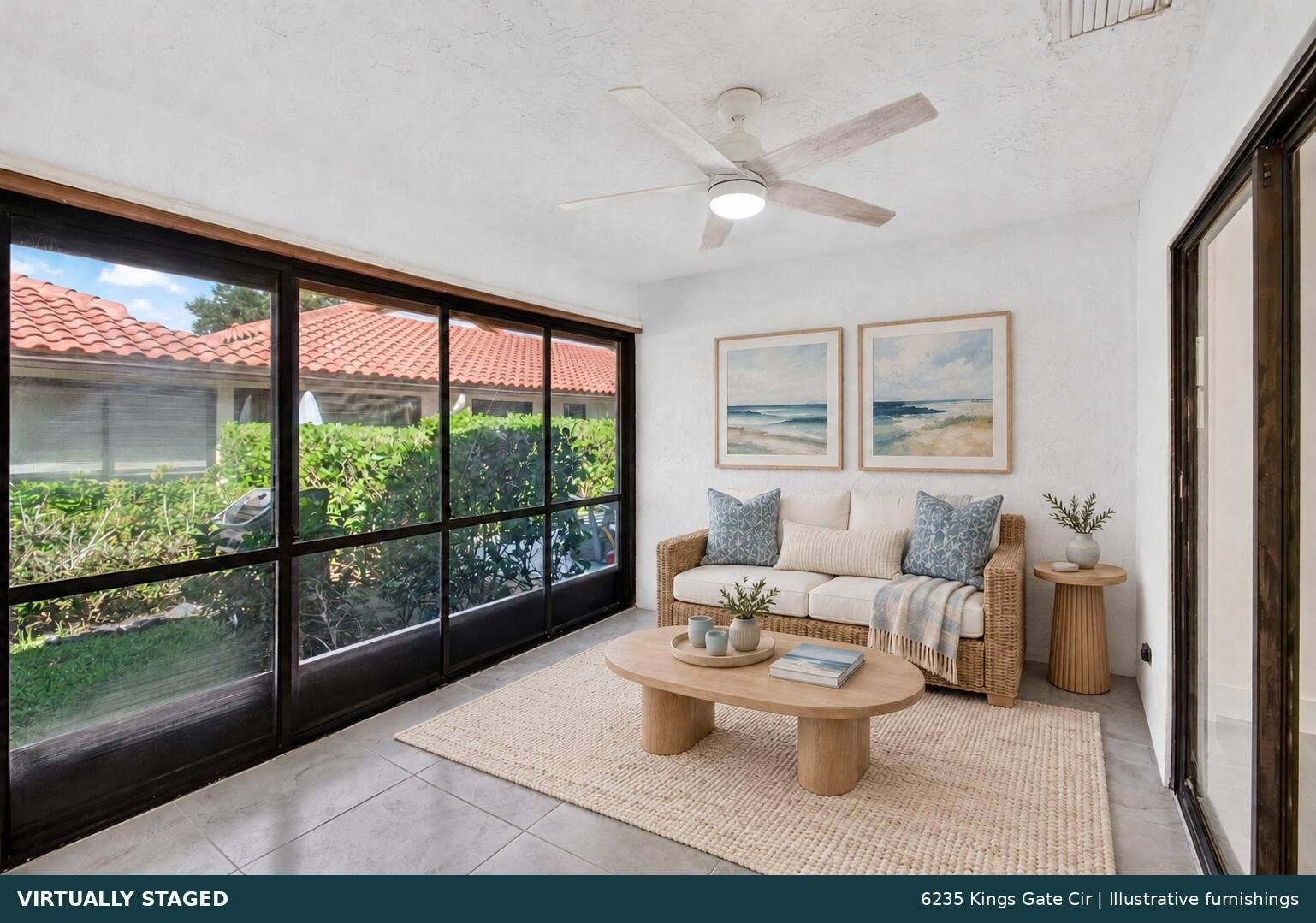 6235 Kings Gate Circle, Delray Beach, FL 33484 16_Patio_VIRTUALLY_STAGED