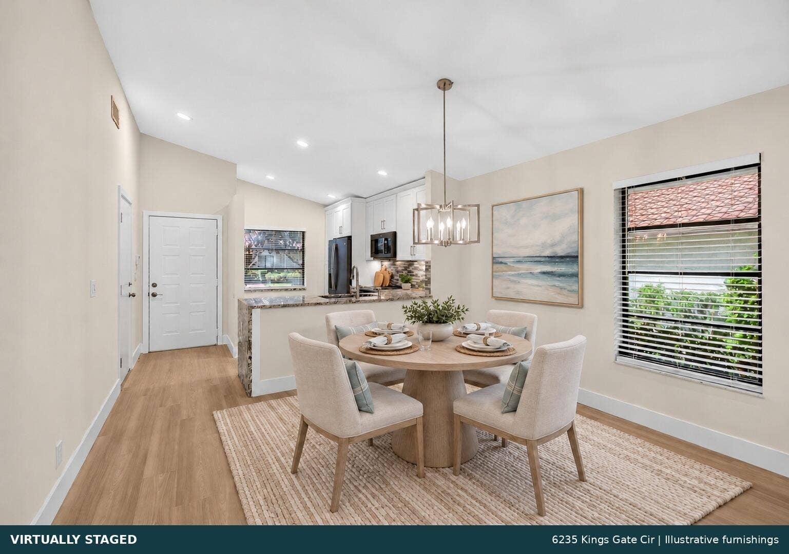 6235 Kings Gate Circle, Delray Beach, FL 33484 07_Dining_VIRTUALLY_STAGED