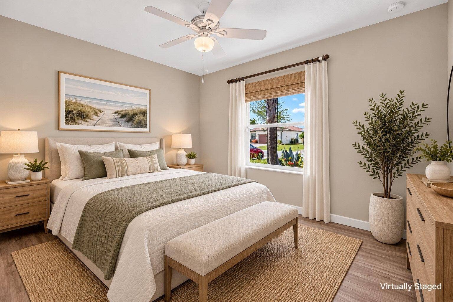 8410 NW GREENBANK Circle, Port St Lucie, FL 34987 47-web-or-mls-Front bedroom staged 1