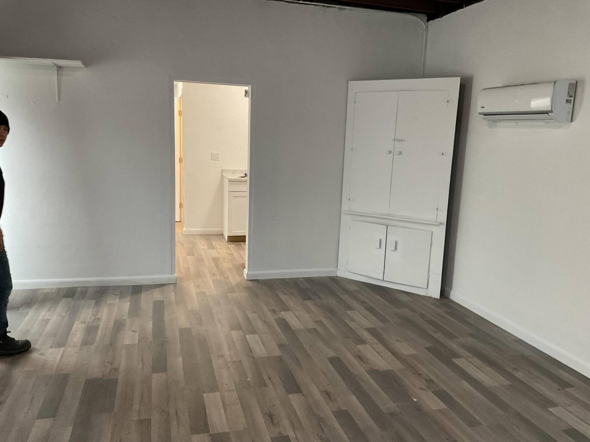 Bedroom and sitting area
