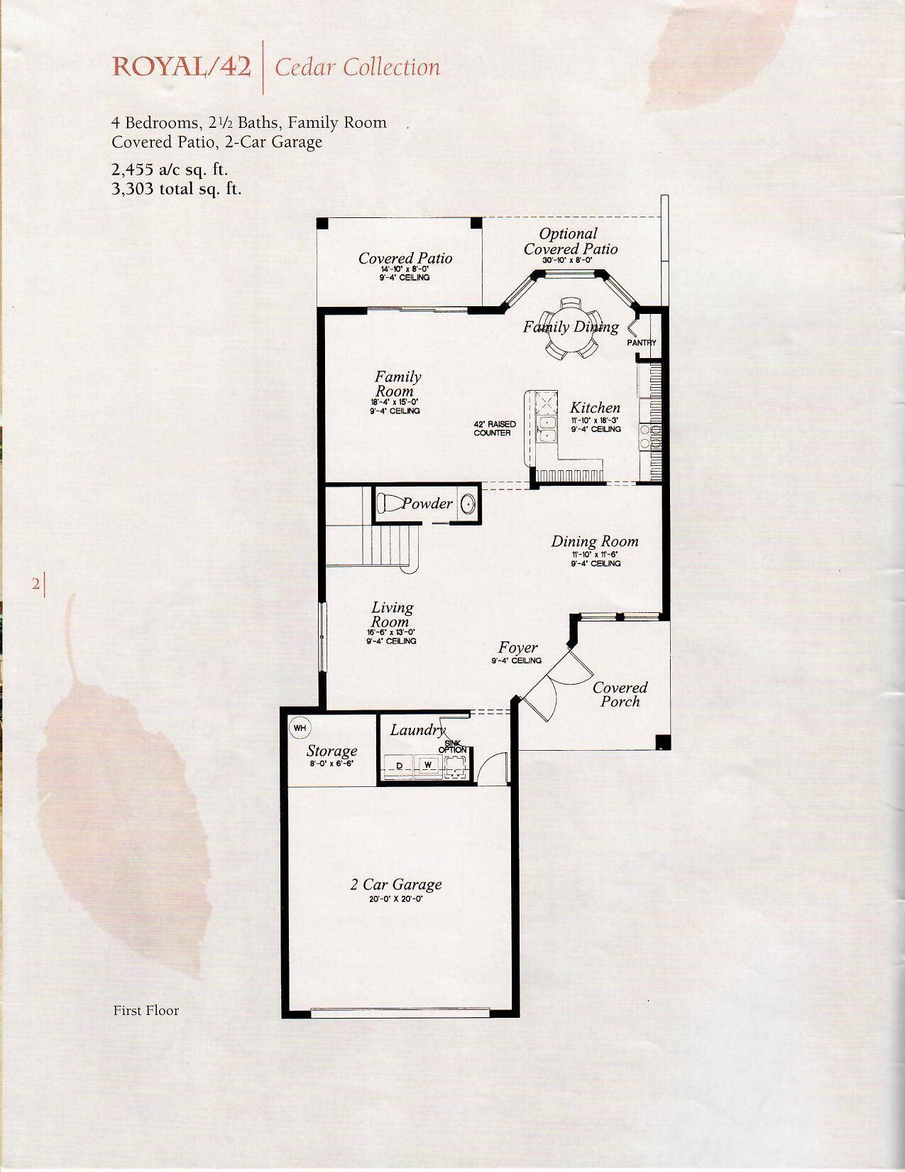 1st Floor Plan