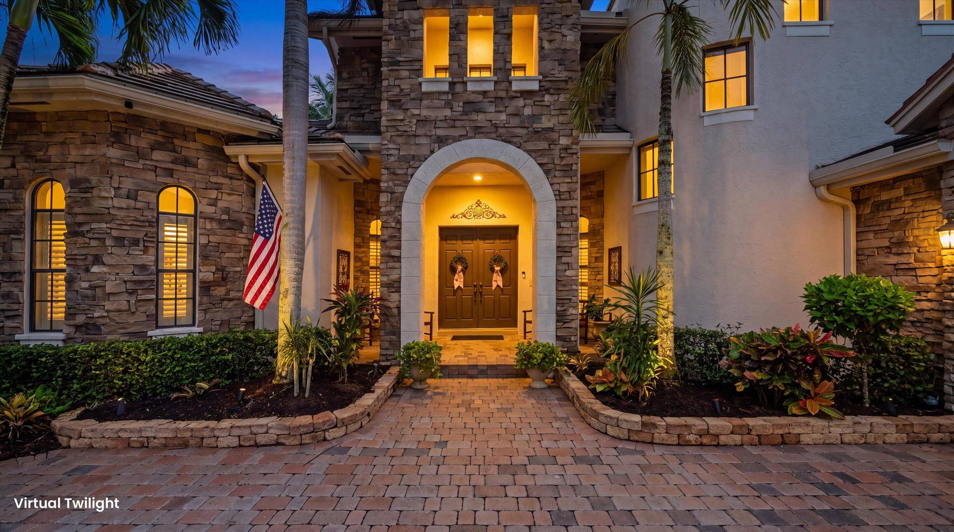 10586 Versailles Boulevard, Wellington, FL 33449 Entrance