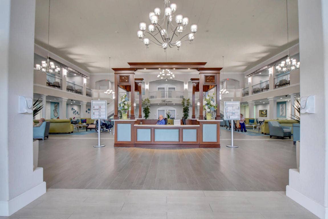 inside clubhouse