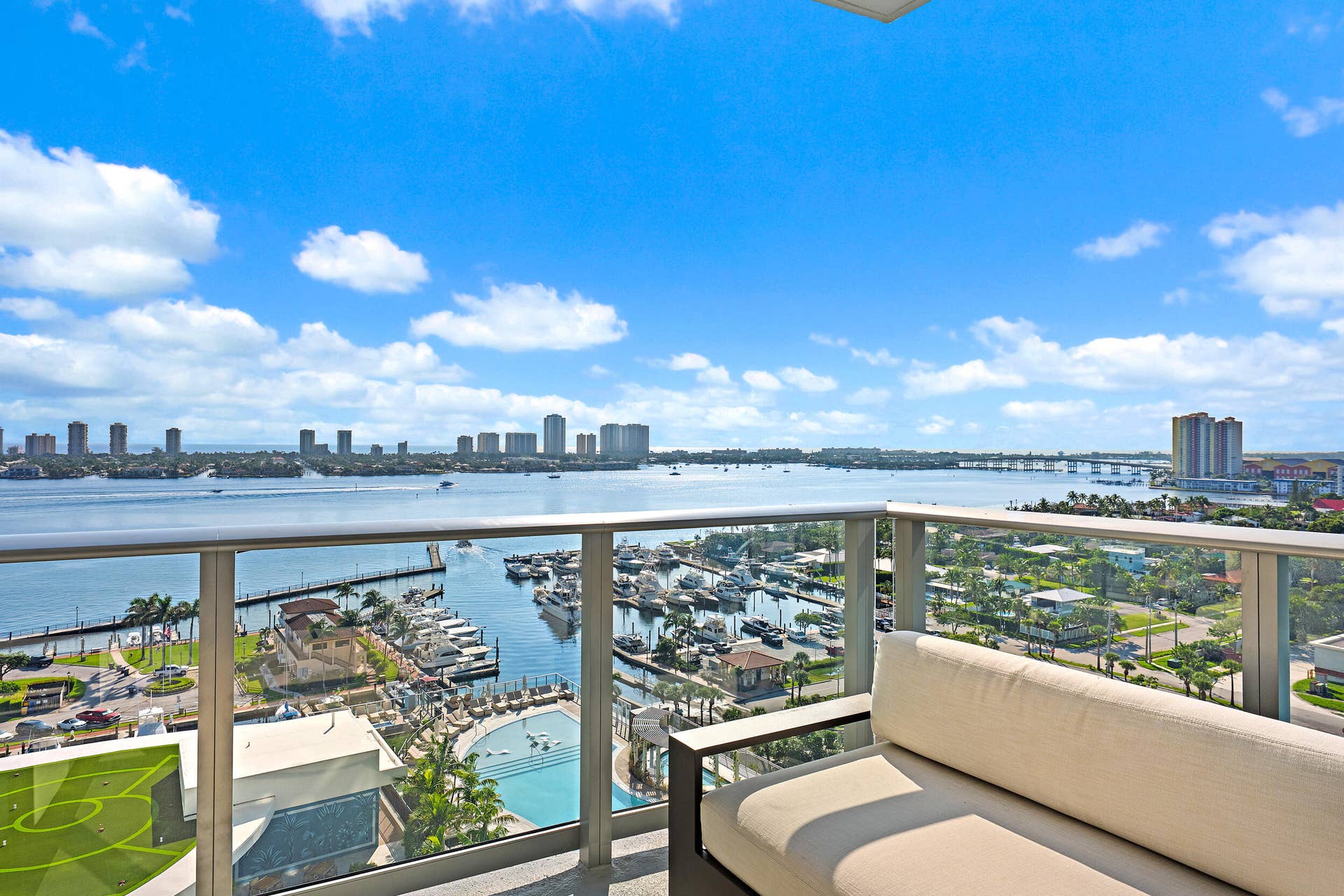220 Lake Shore Drive, #1402, Lake Park, FL 33403 Balcony View