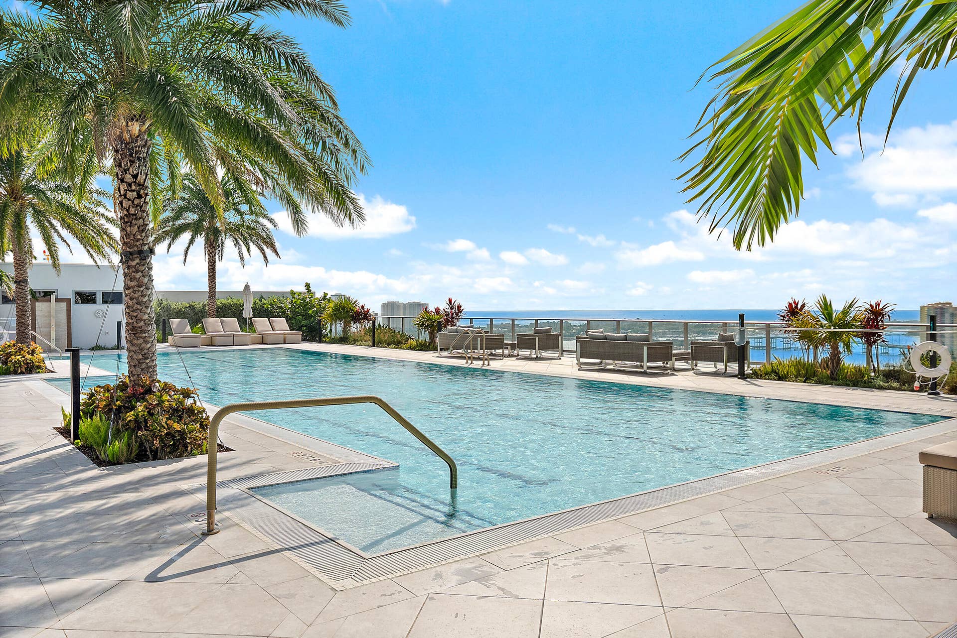 220 Lake Shore Drive, #1402, Lake Park, FL 33403 Rooftop Lap Pool
