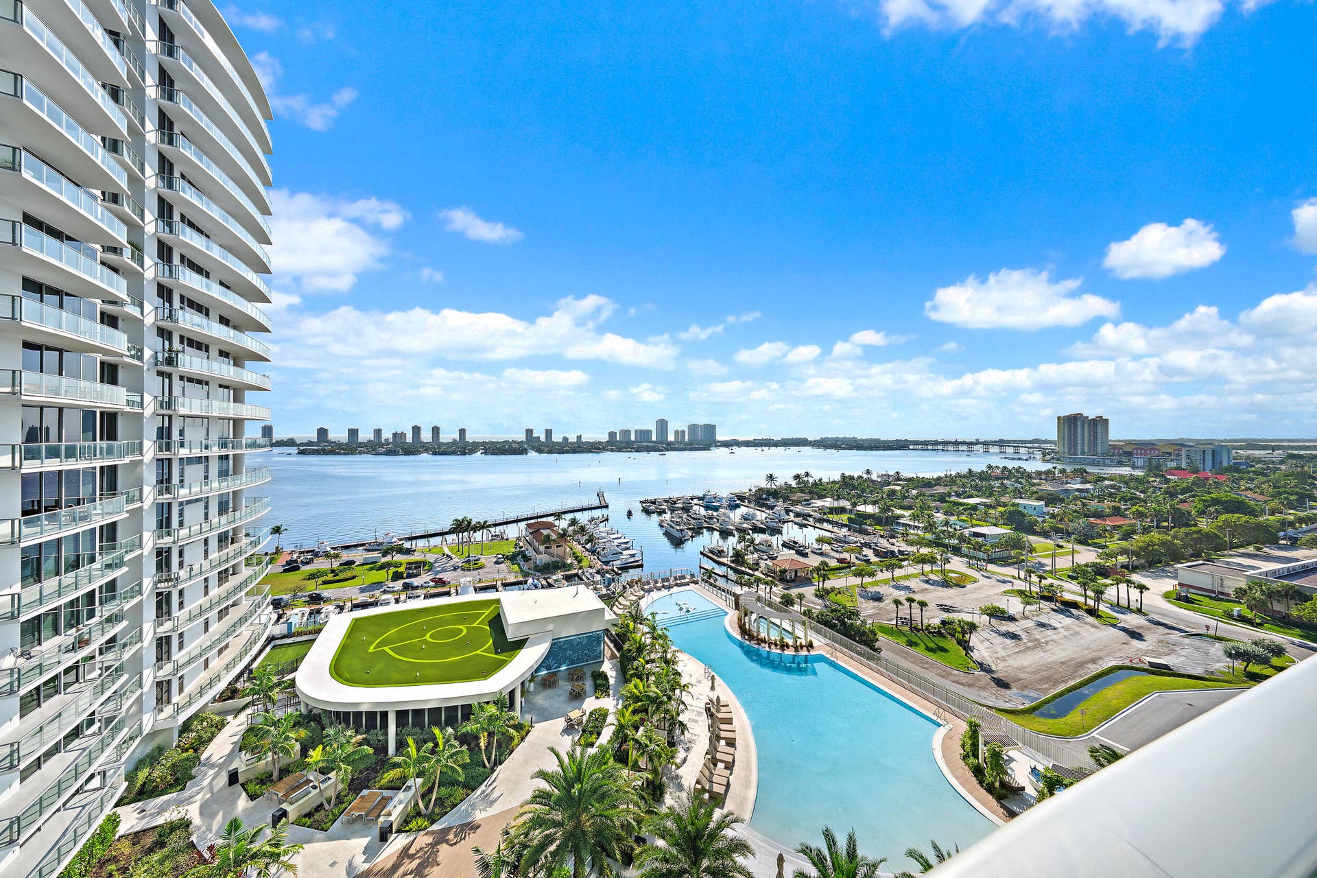220 Lake Shore Drive, #1402, Lake Park, FL 33403 Balcony View