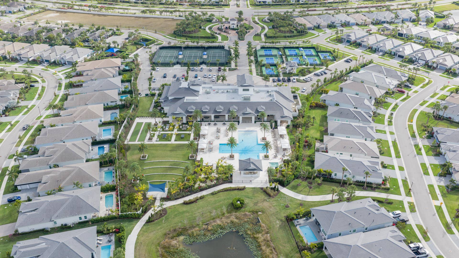 10038 Regency Way, Palm Beach Gardens, FL 33412 Community Aerial