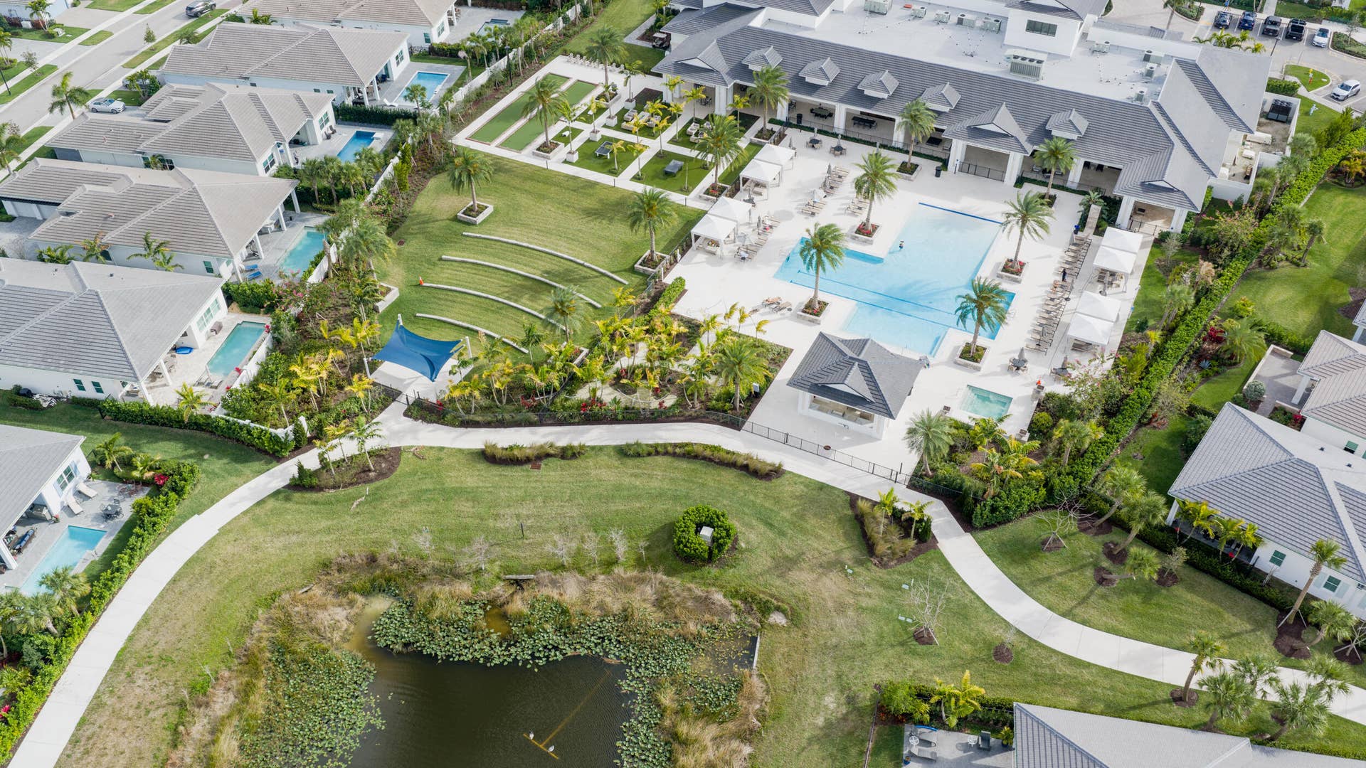 10038 Regency Way, Palm Beach Gardens, FL 33412 Community Aerial