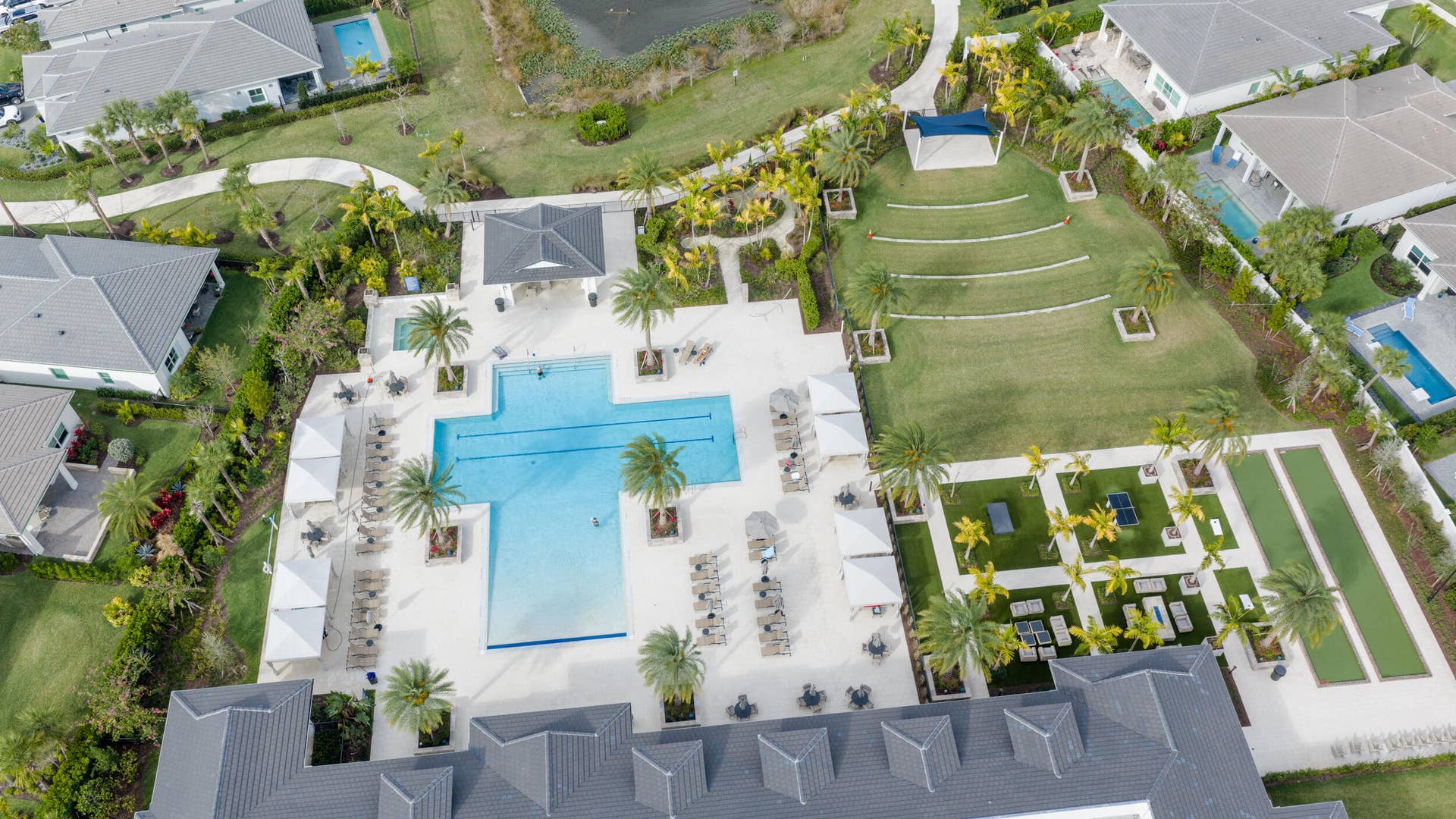 10038 Regency Way, Palm Beach Gardens, FL 33412 Community Aerial