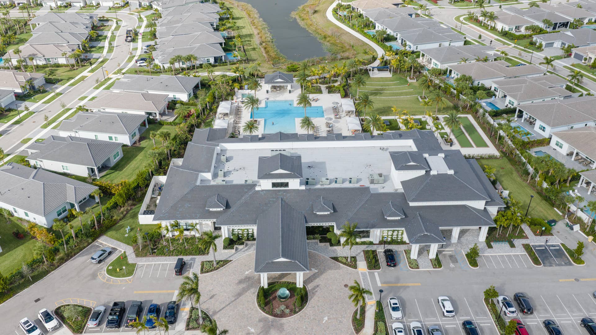 10038 Regency Way, Palm Beach Gardens, FL 33412 Community Aerial