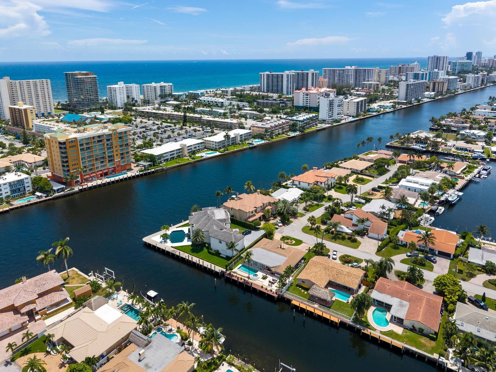 2851 NE 11TH Street, Pompano Beach, FL 33062 Aerial View