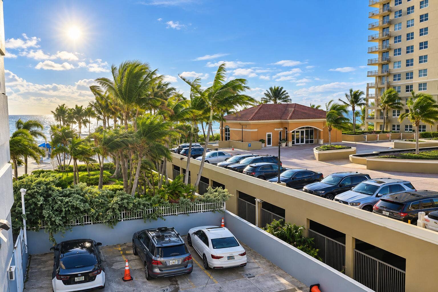 2030 S OCEAN Drive, #211, Hallandale Beach, FL 33009 Sunlit Tropical Resort Parking by the Oc