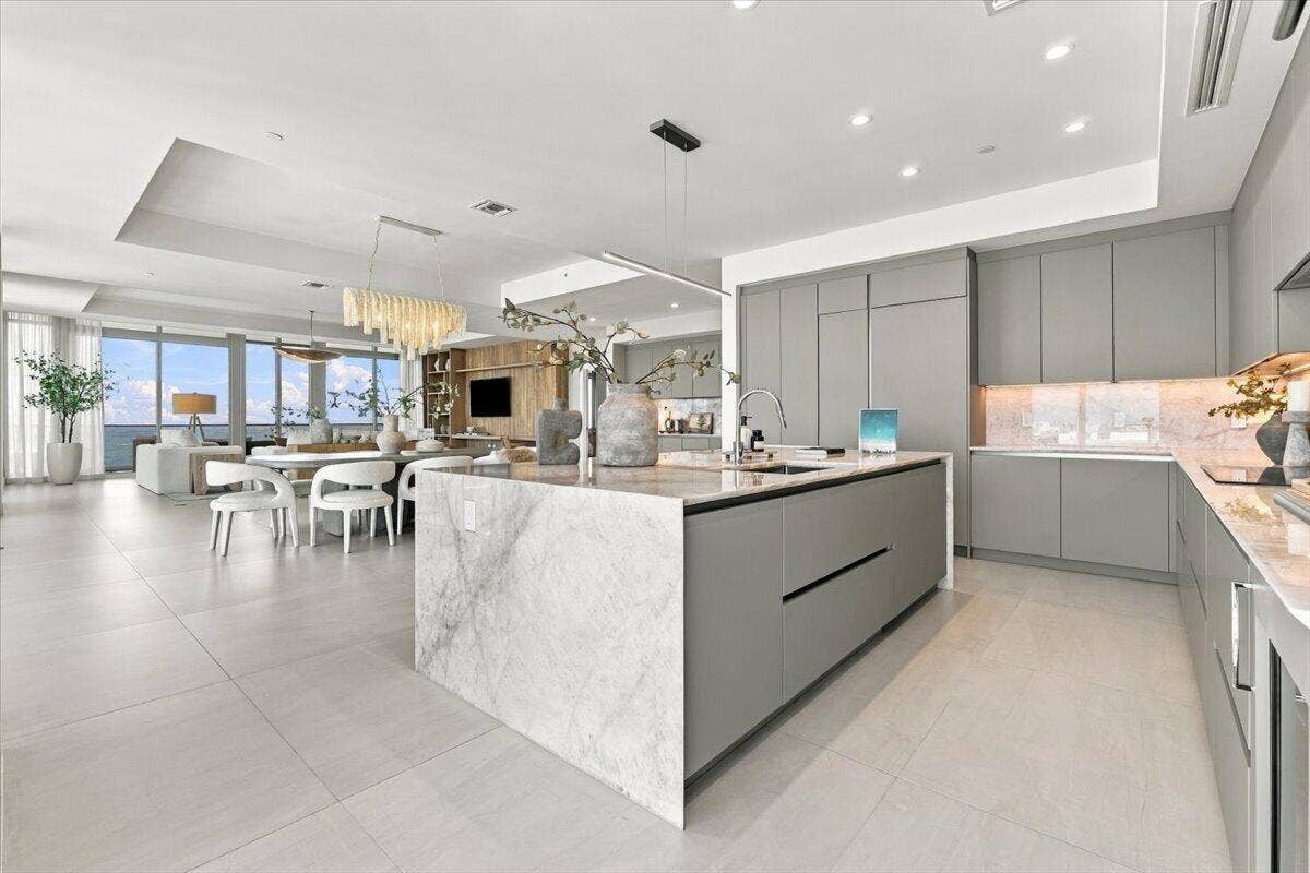 Kitchen and great room