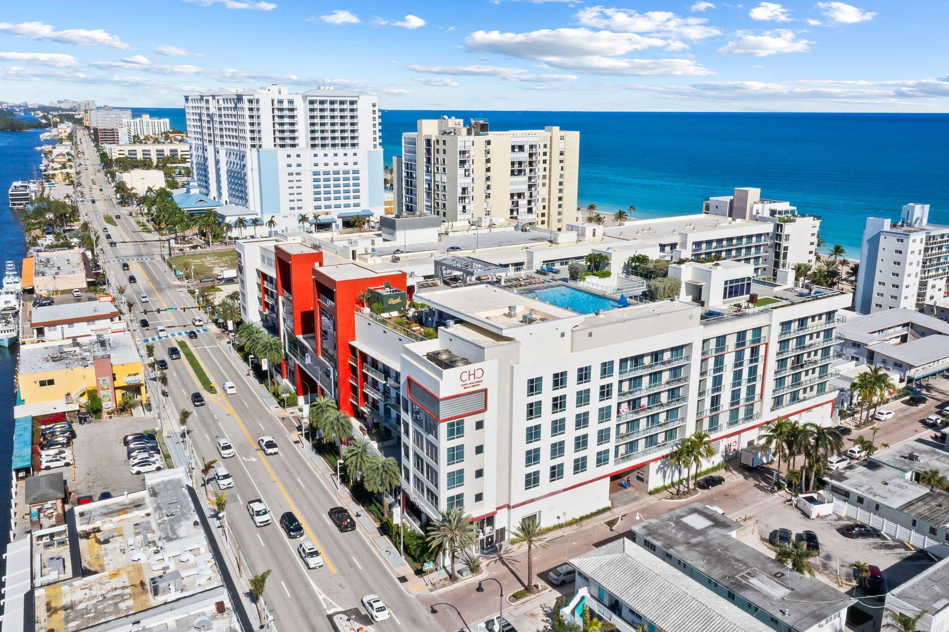 777 N Ocean Drive, Hollywood, FL 33019 Aerial