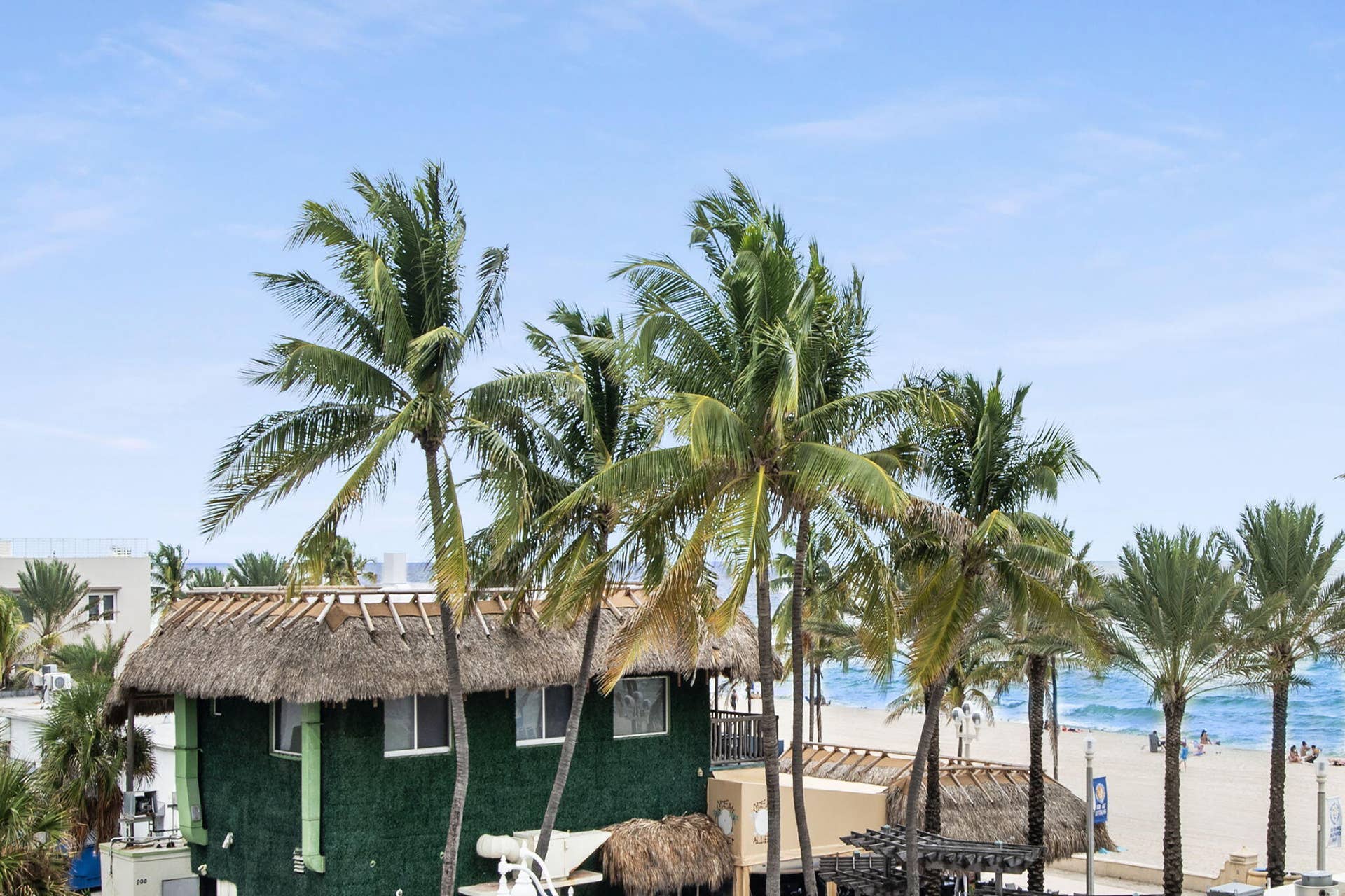 777 N Ocean Drive, Hollywood, FL 33019 Unit Balcony View