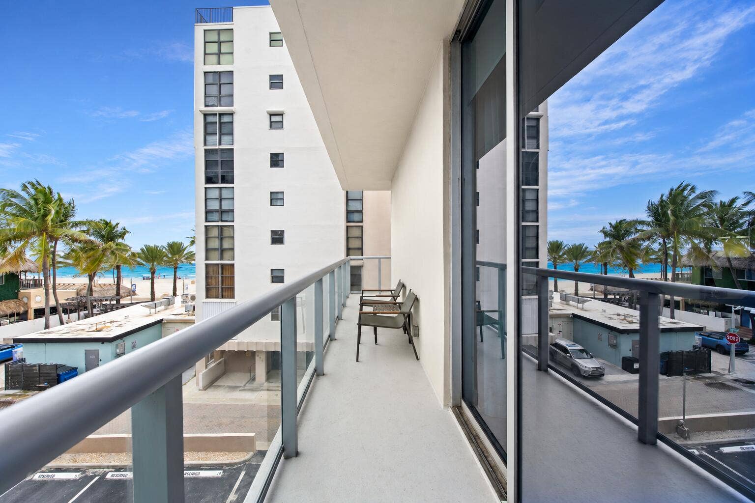 777 N Ocean Drive, Hollywood, FL 33019 Balcony View