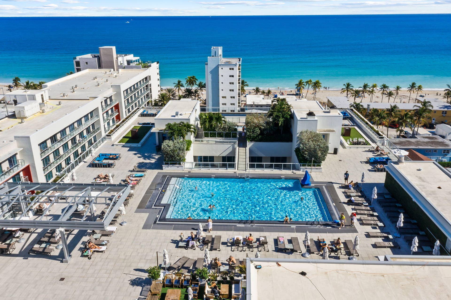 777 N Ocean Drive, Hollywood, FL 33019 Rooftop Pool