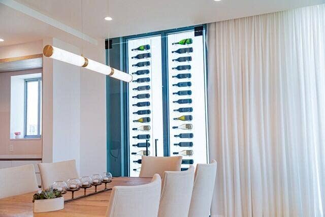 Wine Rack Close up