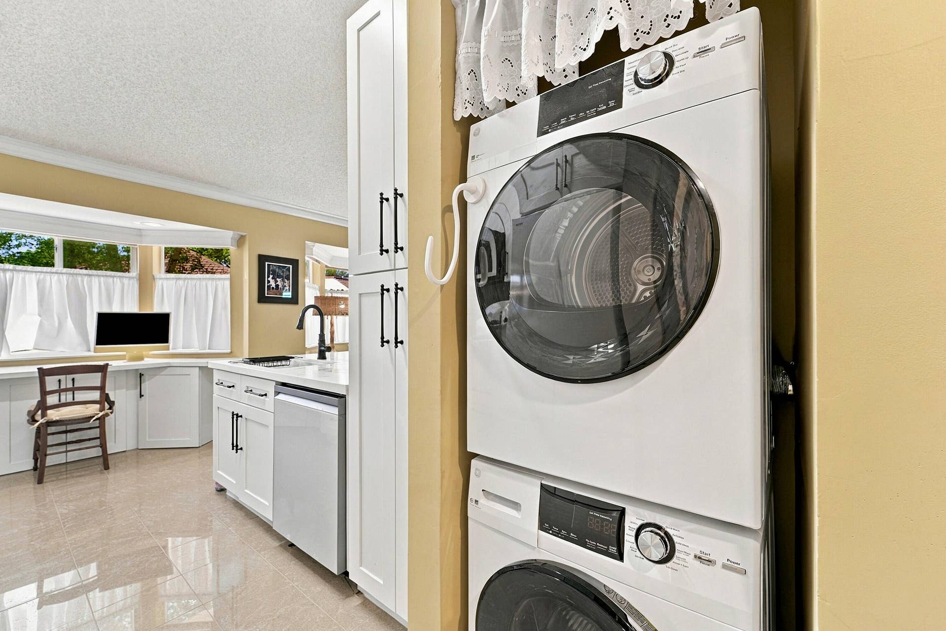 Washer and Dryer in the unit