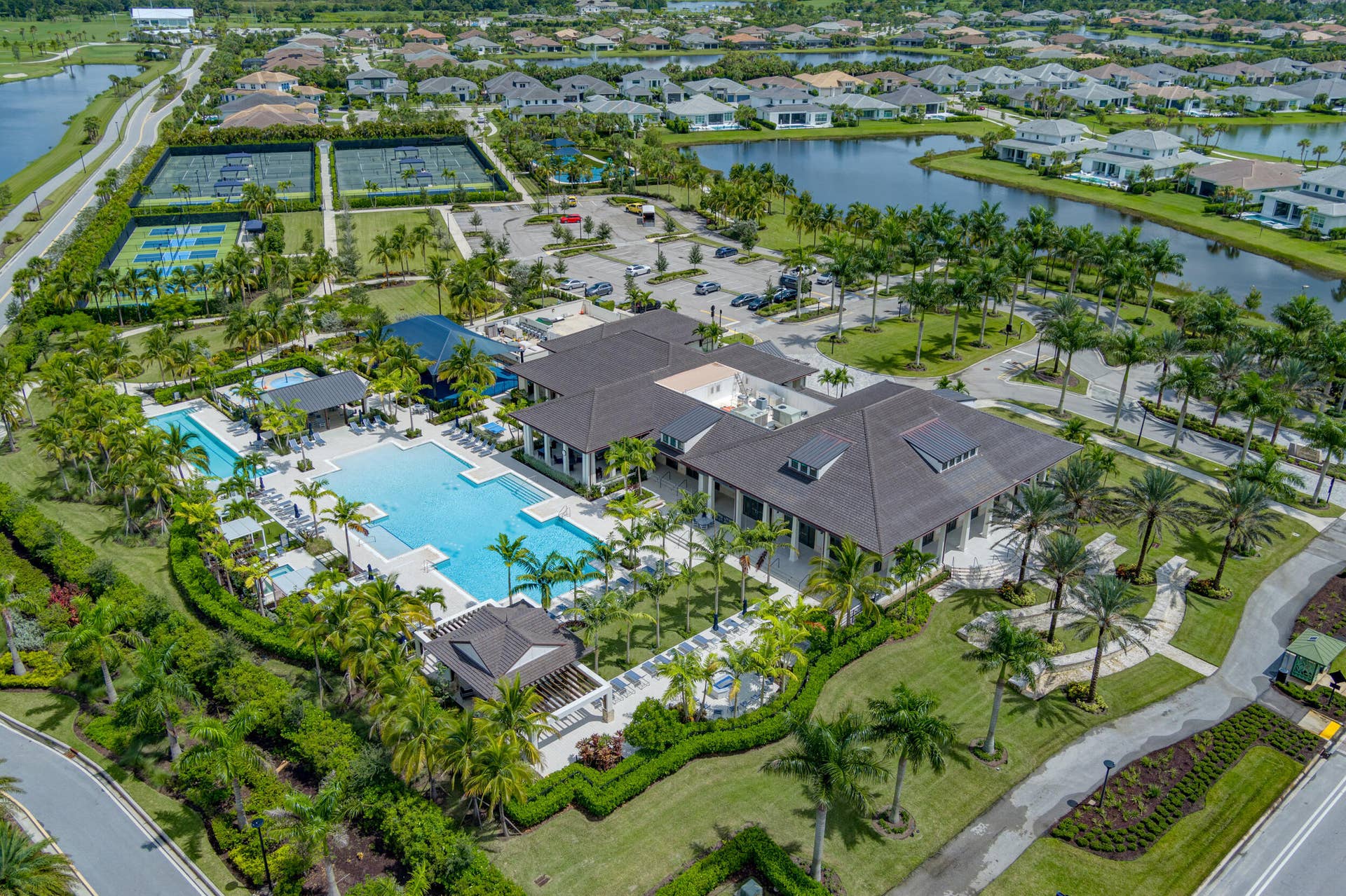 9372 Coral Isles Circle, Palm Beach Gardens, FL 33412 Clubhouse Aerial