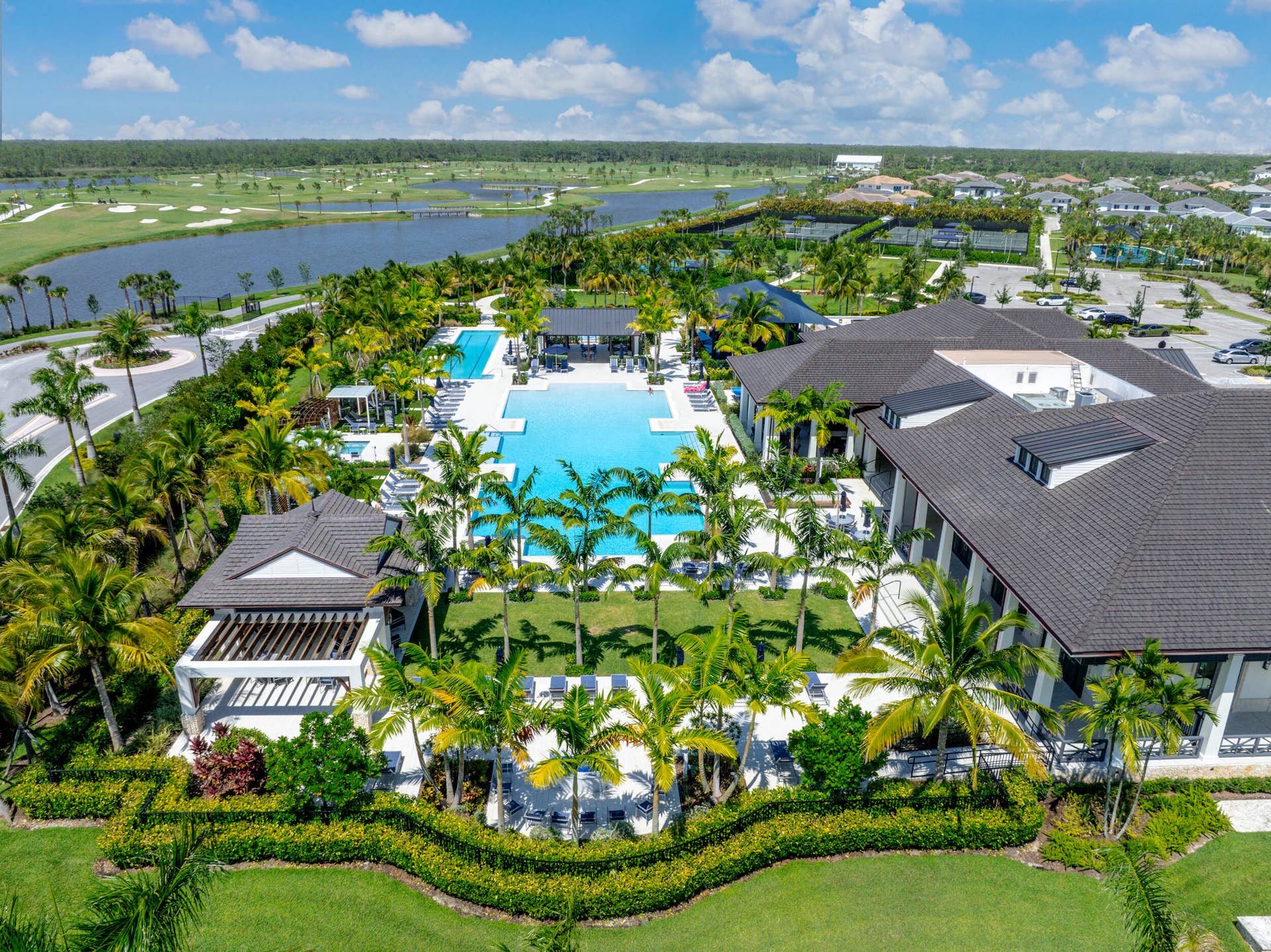 9372 Coral Isles Circle, Palm Beach Gardens, FL 33412 Clubhouse Aerial
