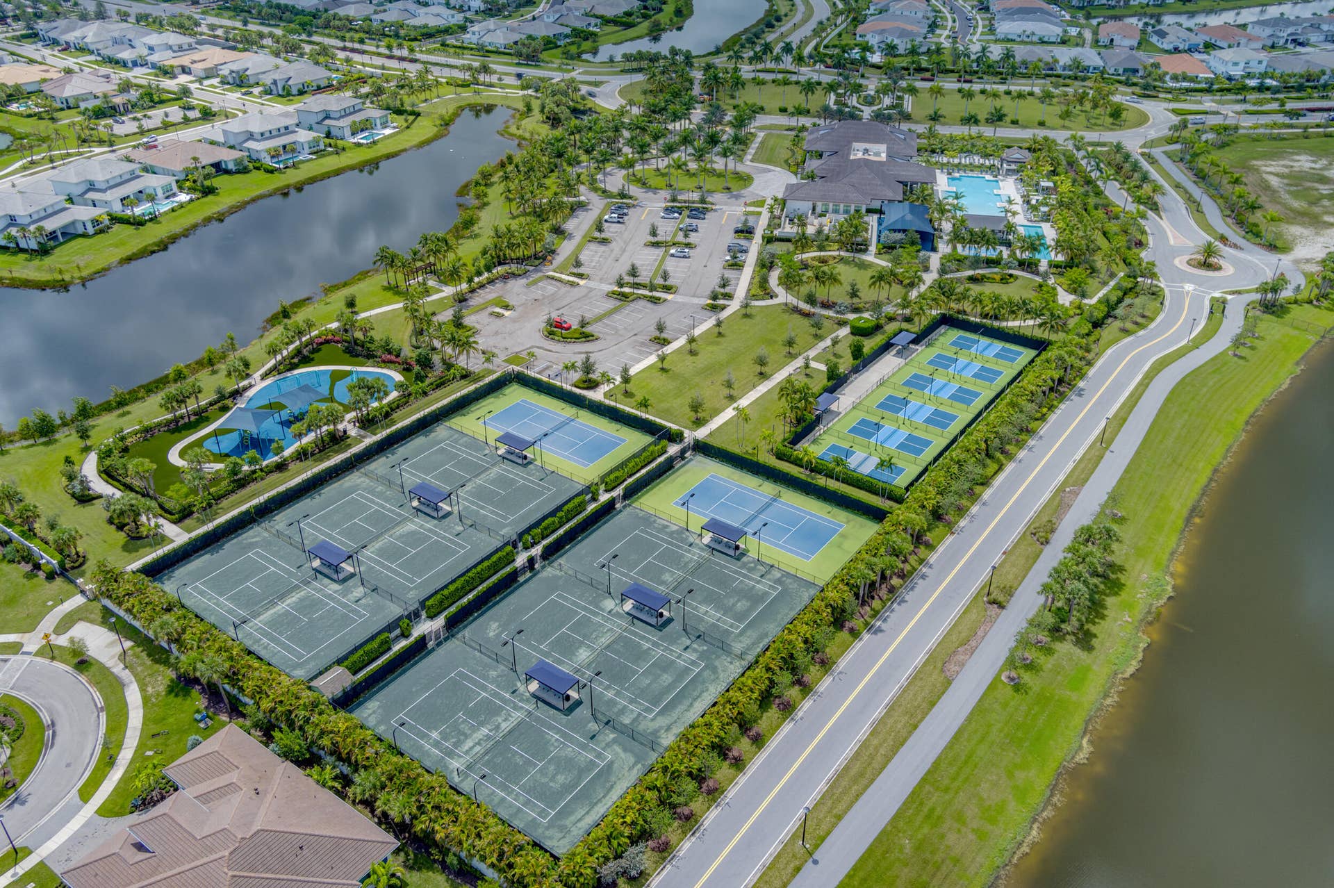 9372 Coral Isles Circle, Palm Beach Gardens, FL 33412 Clubhouse Aerial