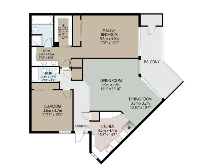 5650 Camino Del Sol, #306, Boca Raton, FL 33433 FLOOR PLAN