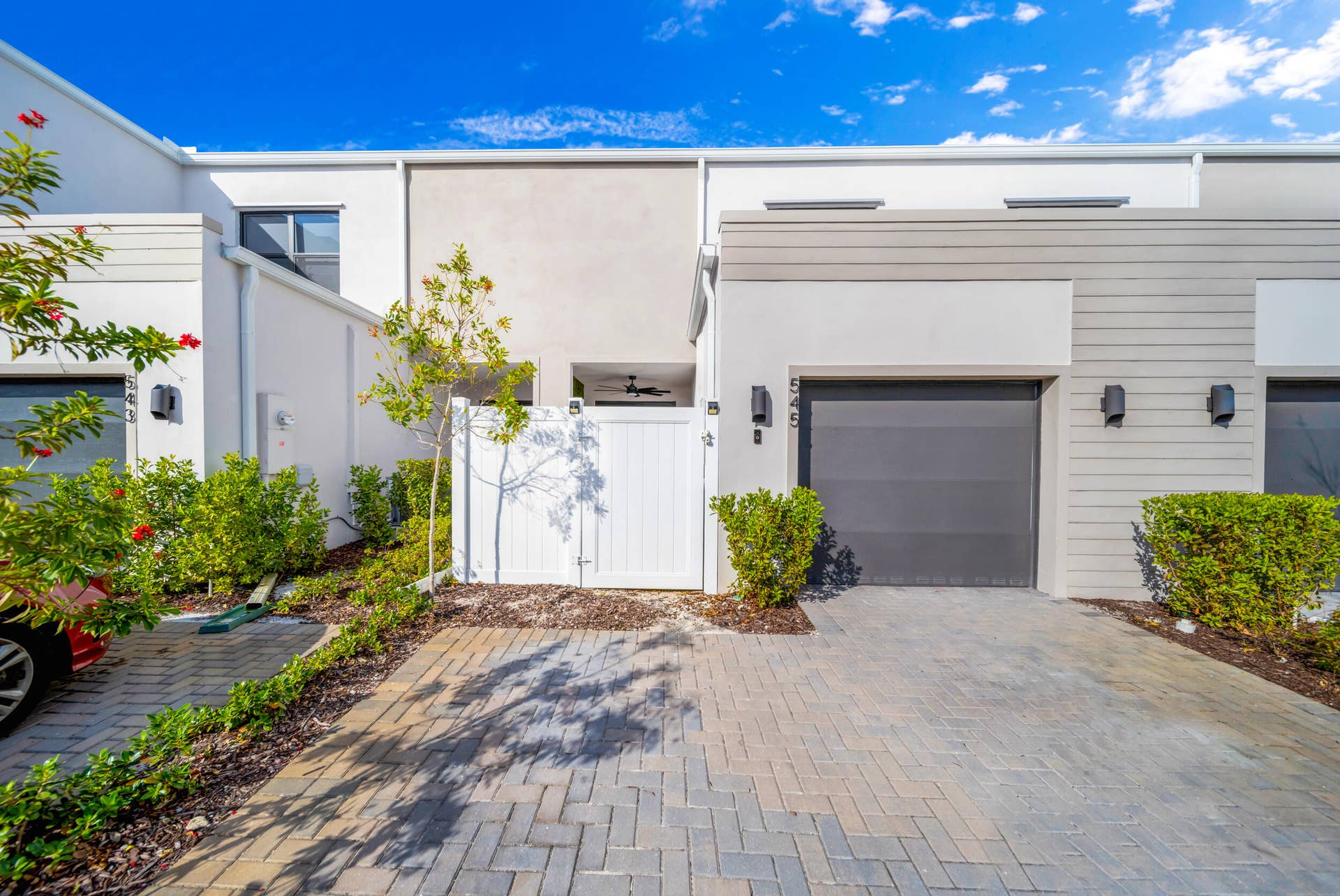 545 NW 17th Street, Fort Lauderdale, FL 33311 Back of unit garage entrance