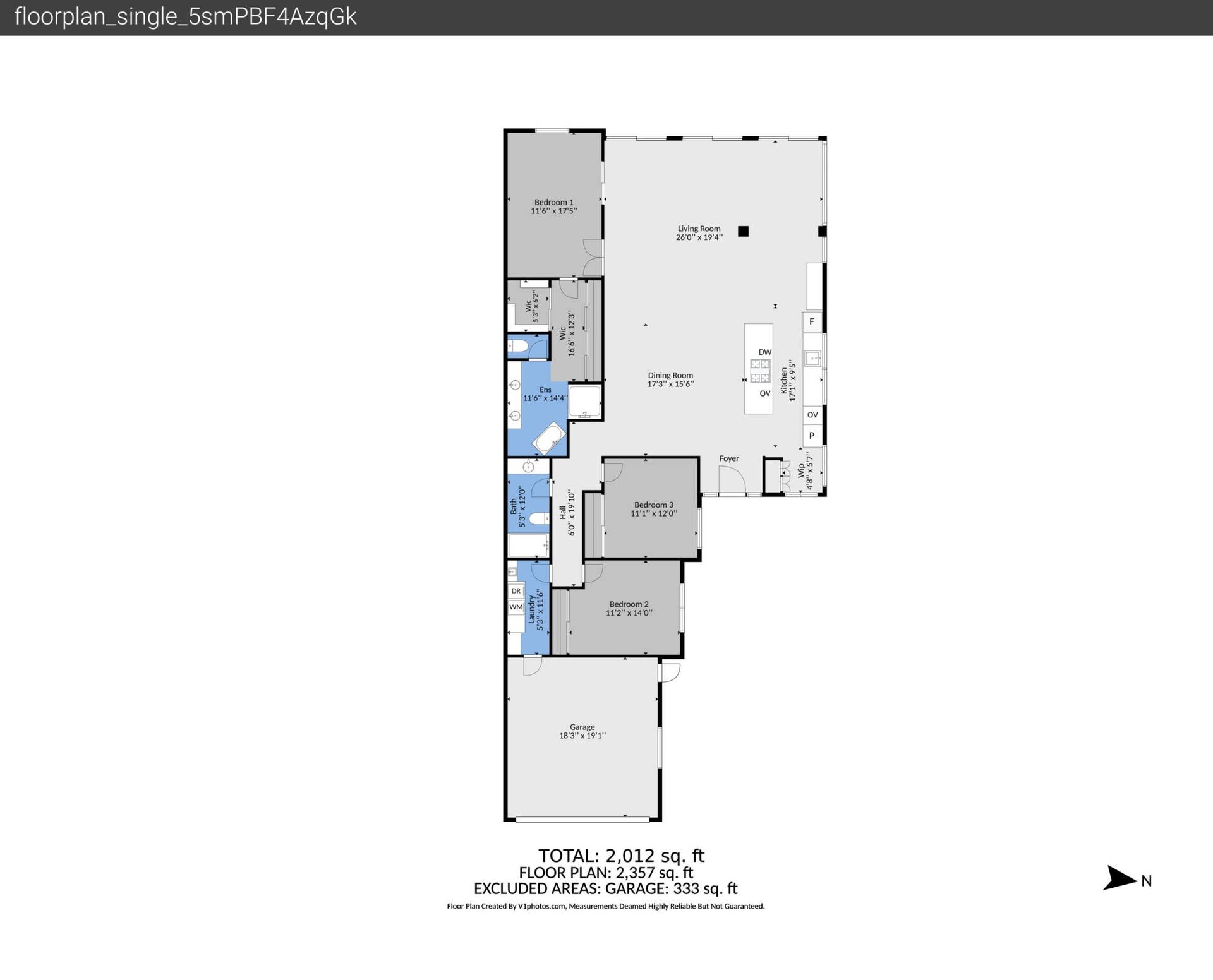 2398 Saratoga Bay Drive, West Palm Beach, FL 33409 Floor plan
