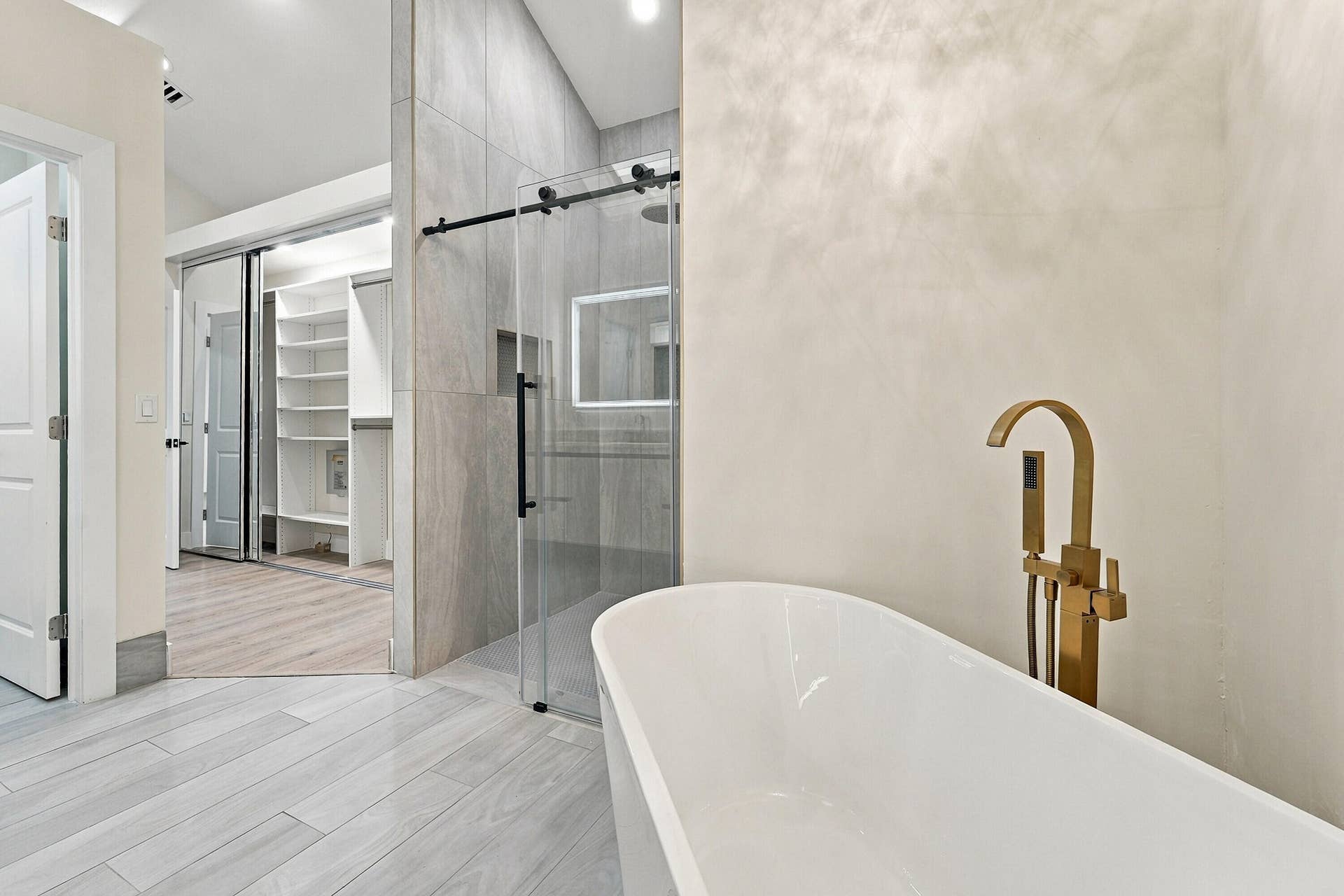 2398 Saratoga Bay Drive, West Palm Beach, FL 33409 Shower has been redesigned and expanded for extra space and comfort
