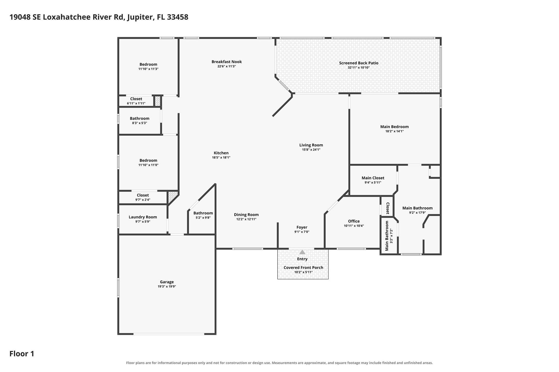 19048 SE Loxahatchee River Road, Jupiter, FL 33458 Floor-1-2