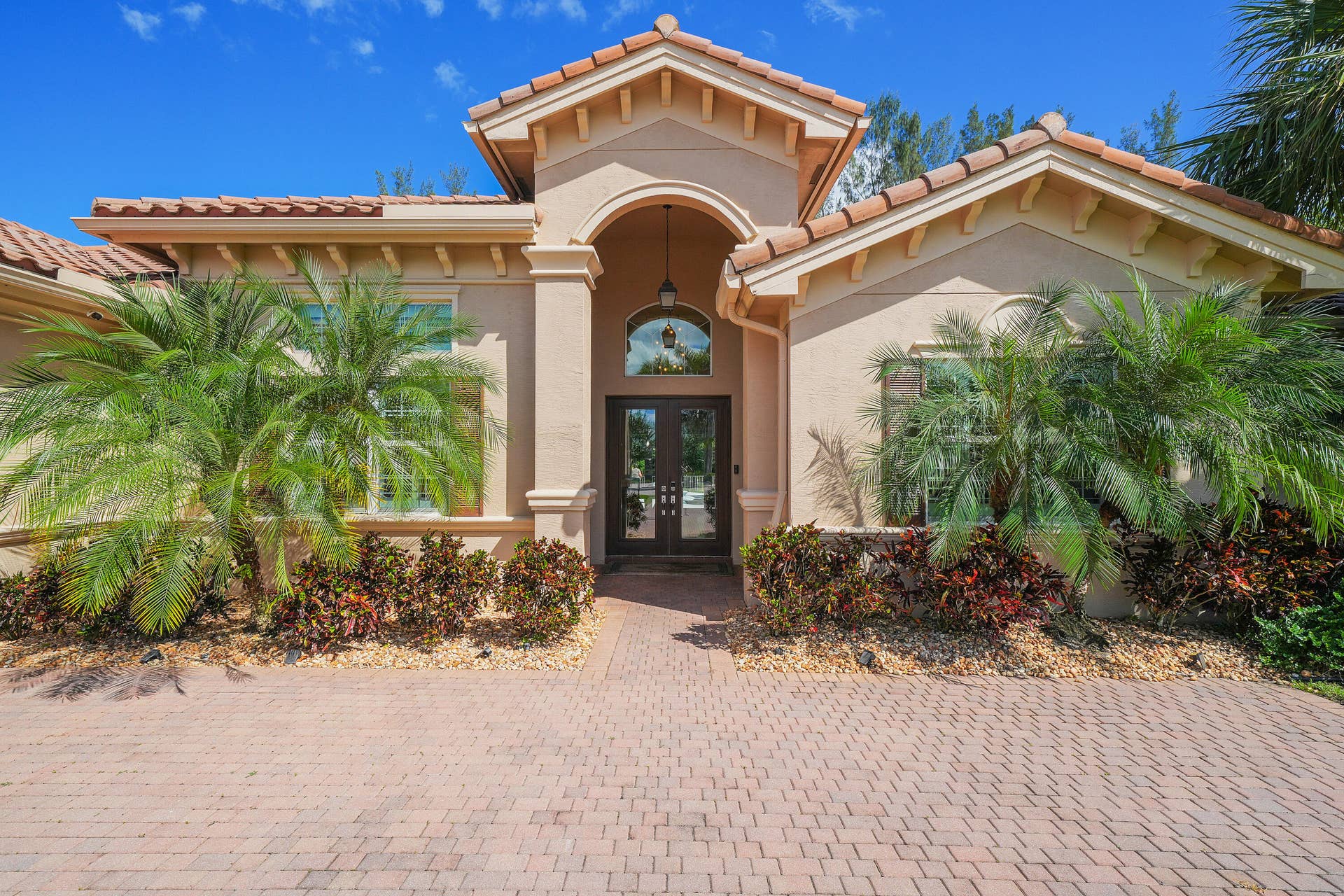 Front Entrance - Double Door & Covered