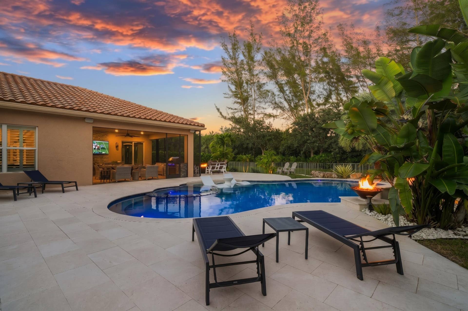 Pool & Backyard