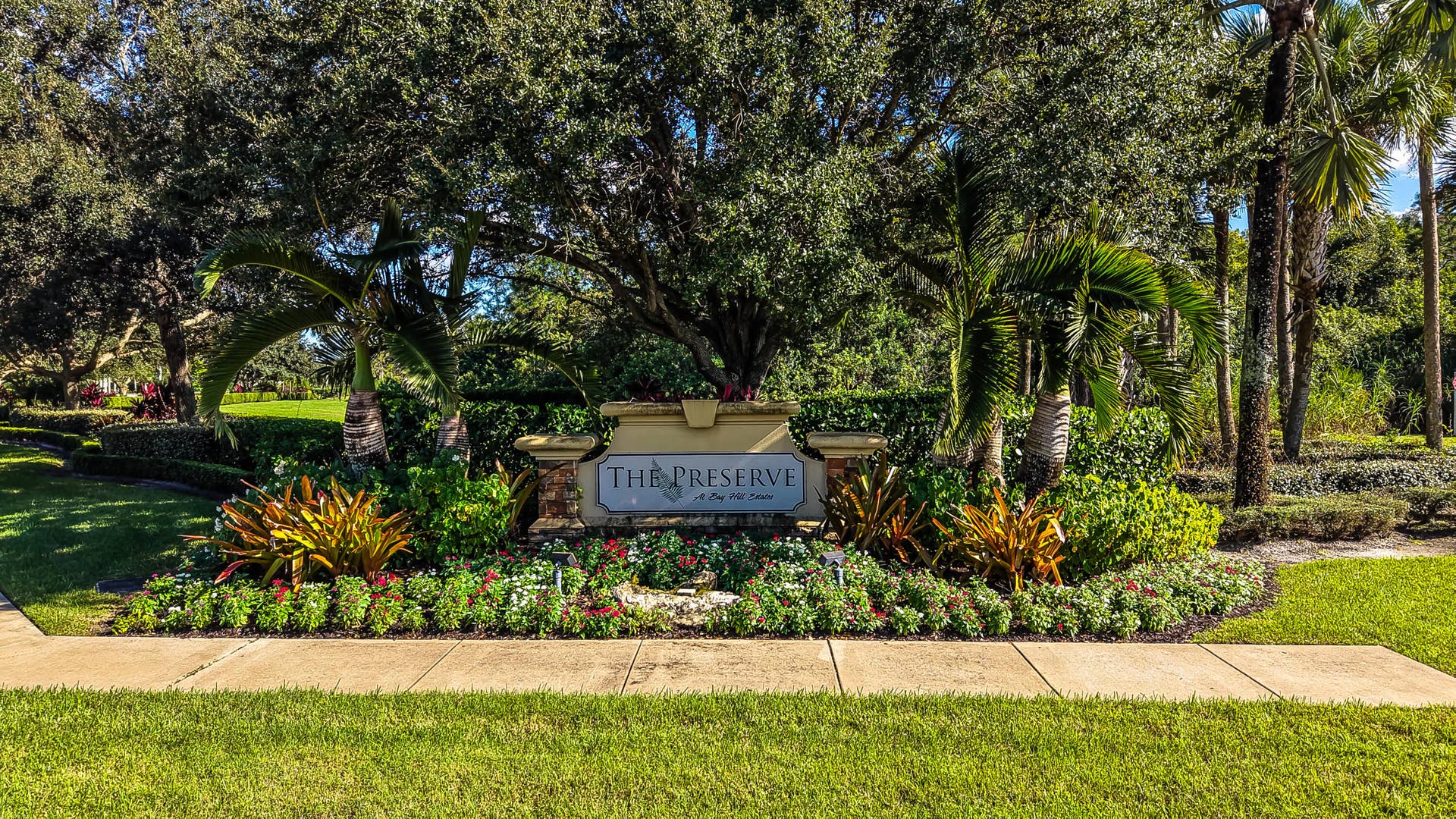 The Preserve at Bay Hill Estates Monument Sign