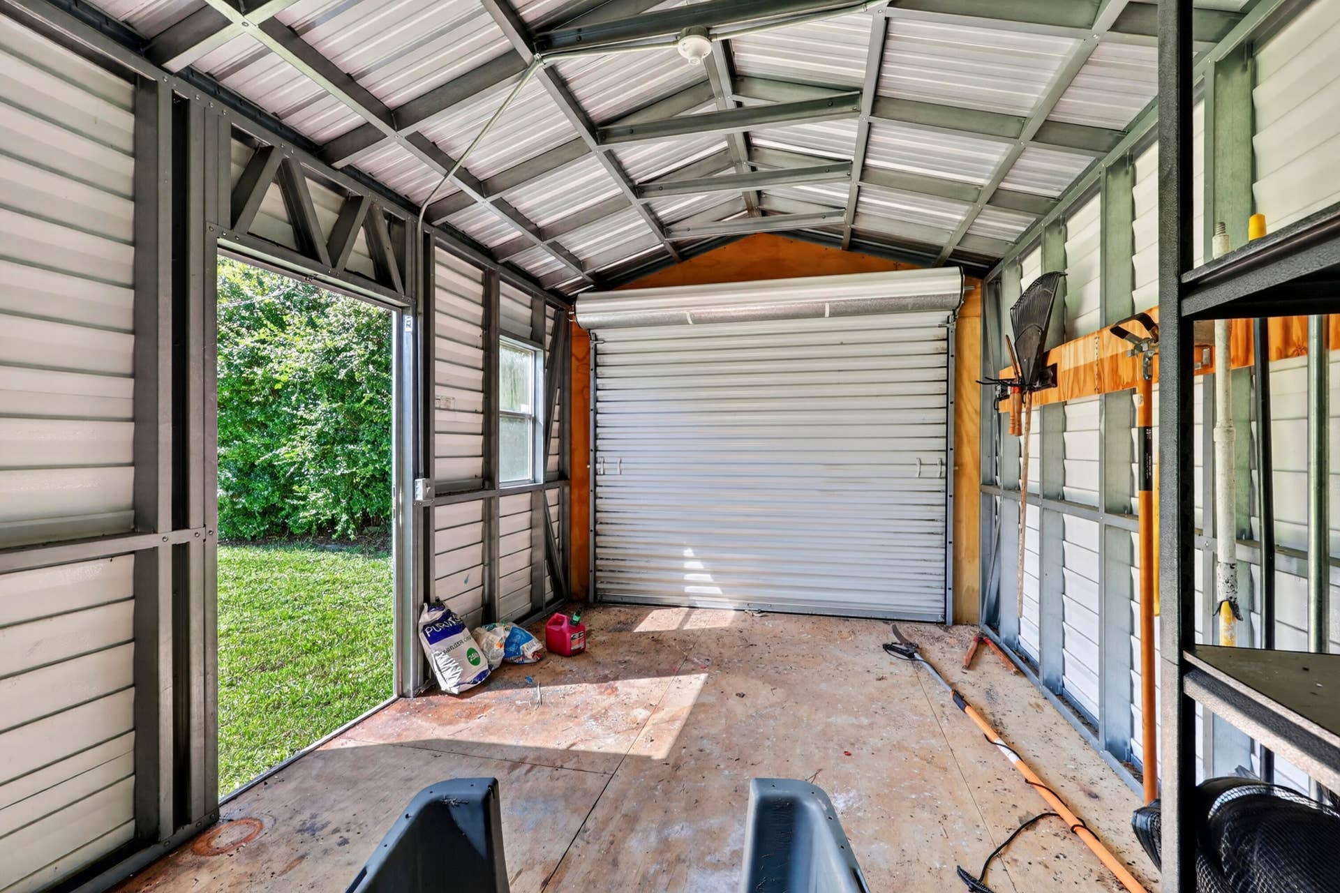 Shed In Yard