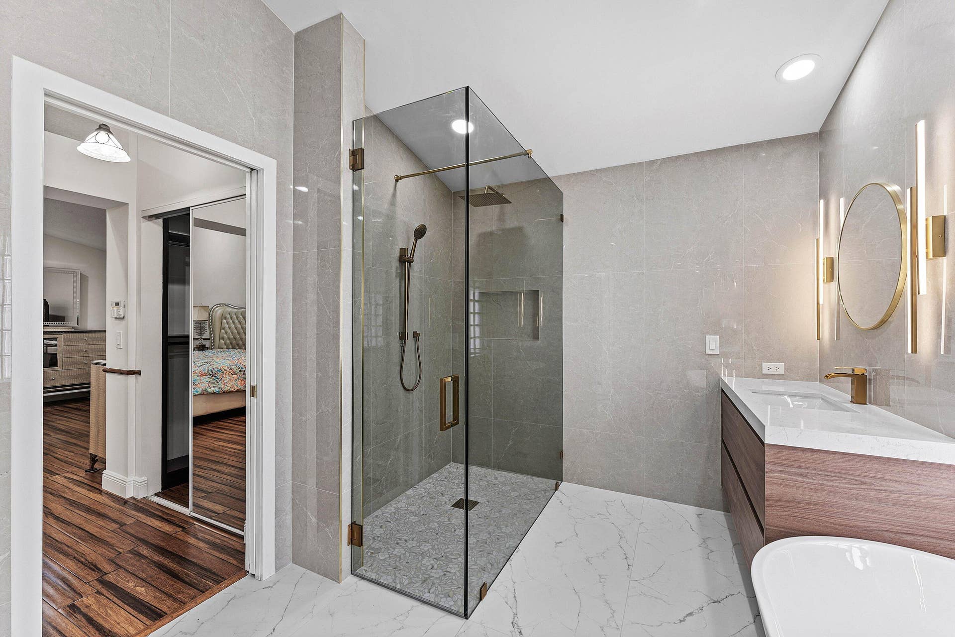 Master bathroom