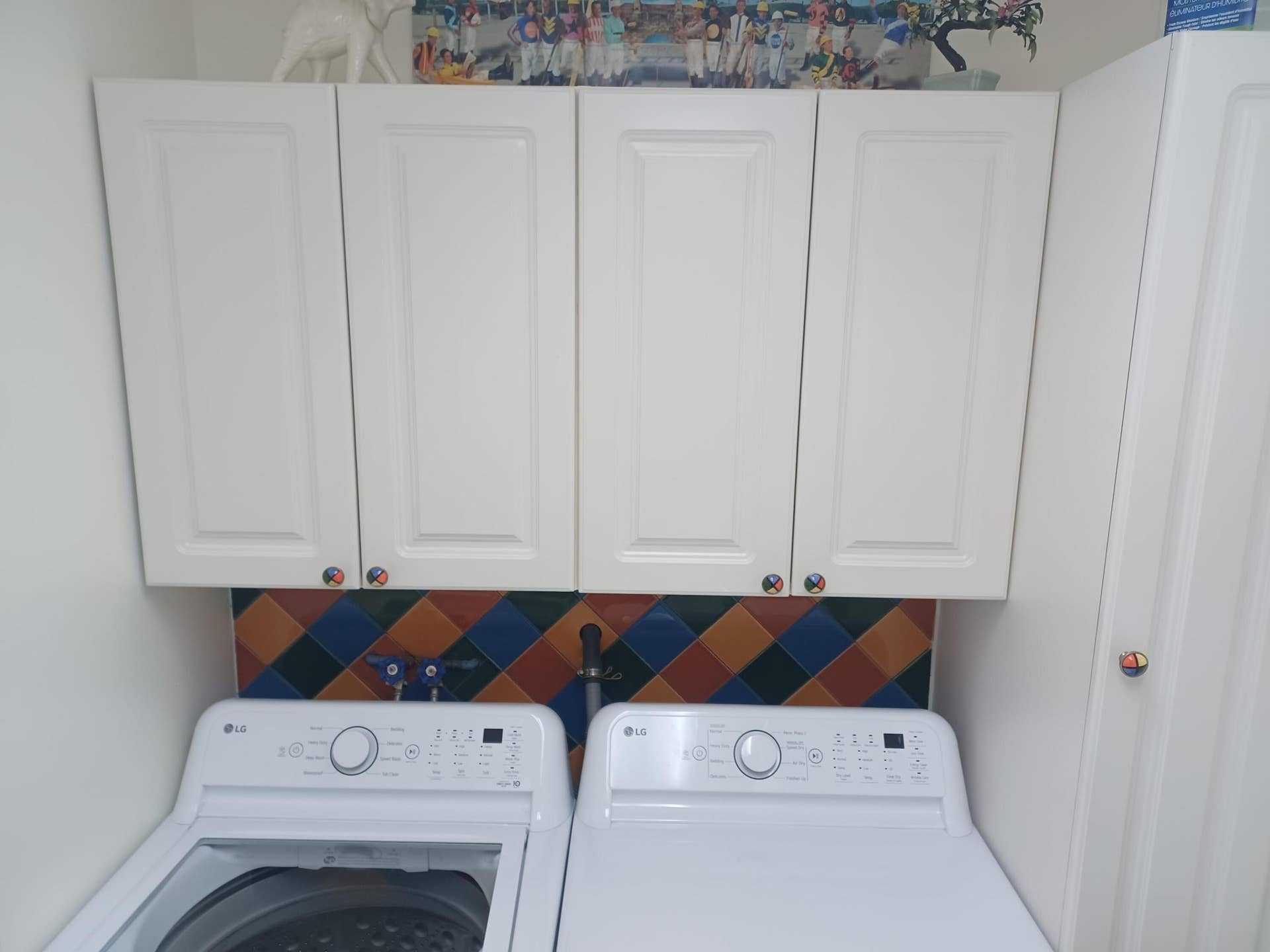 laundry cabinets storage
