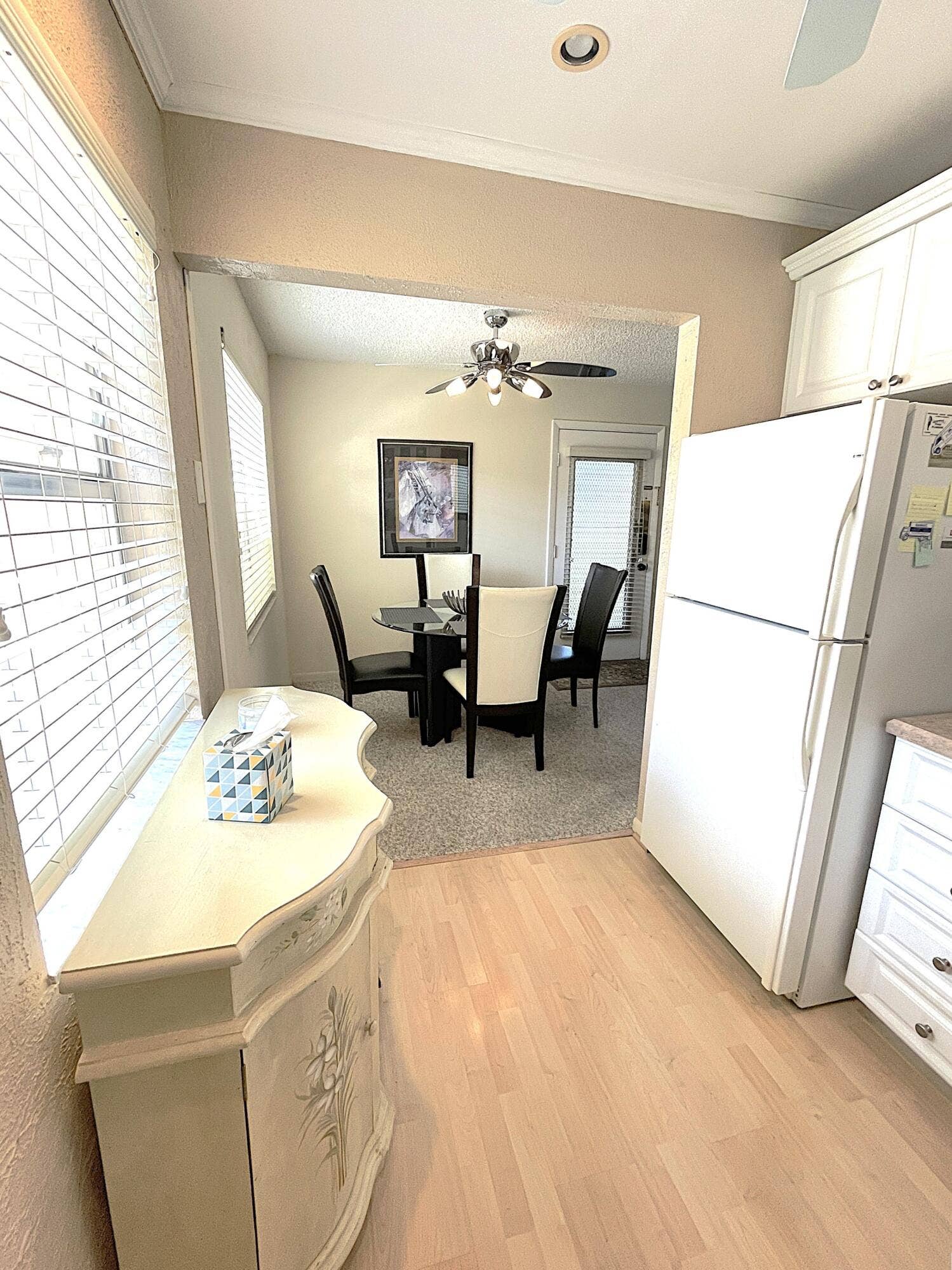 Kitchen to Dining Area
