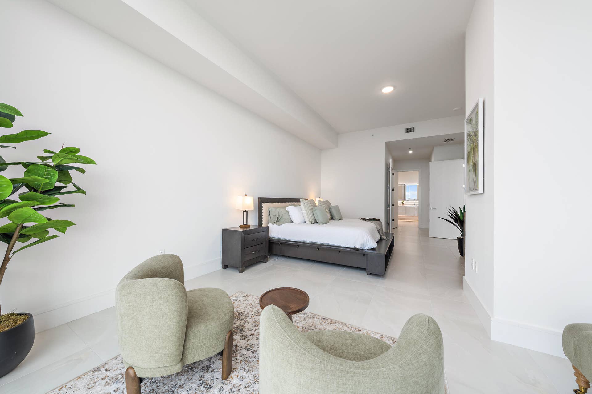 Primary Bedroom + Sitting Area